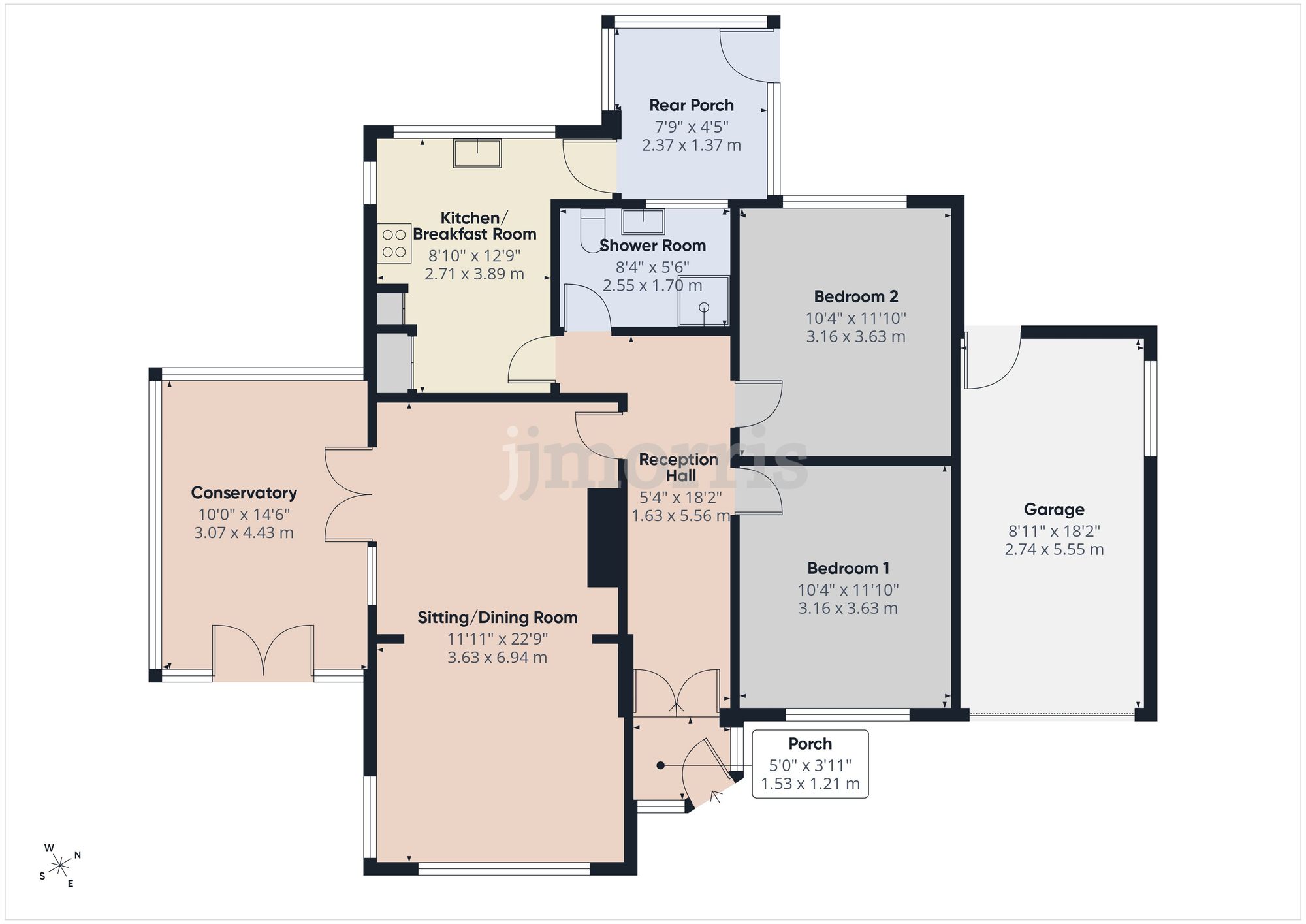 Floorplan for Penbanc, Fishguard, SA65