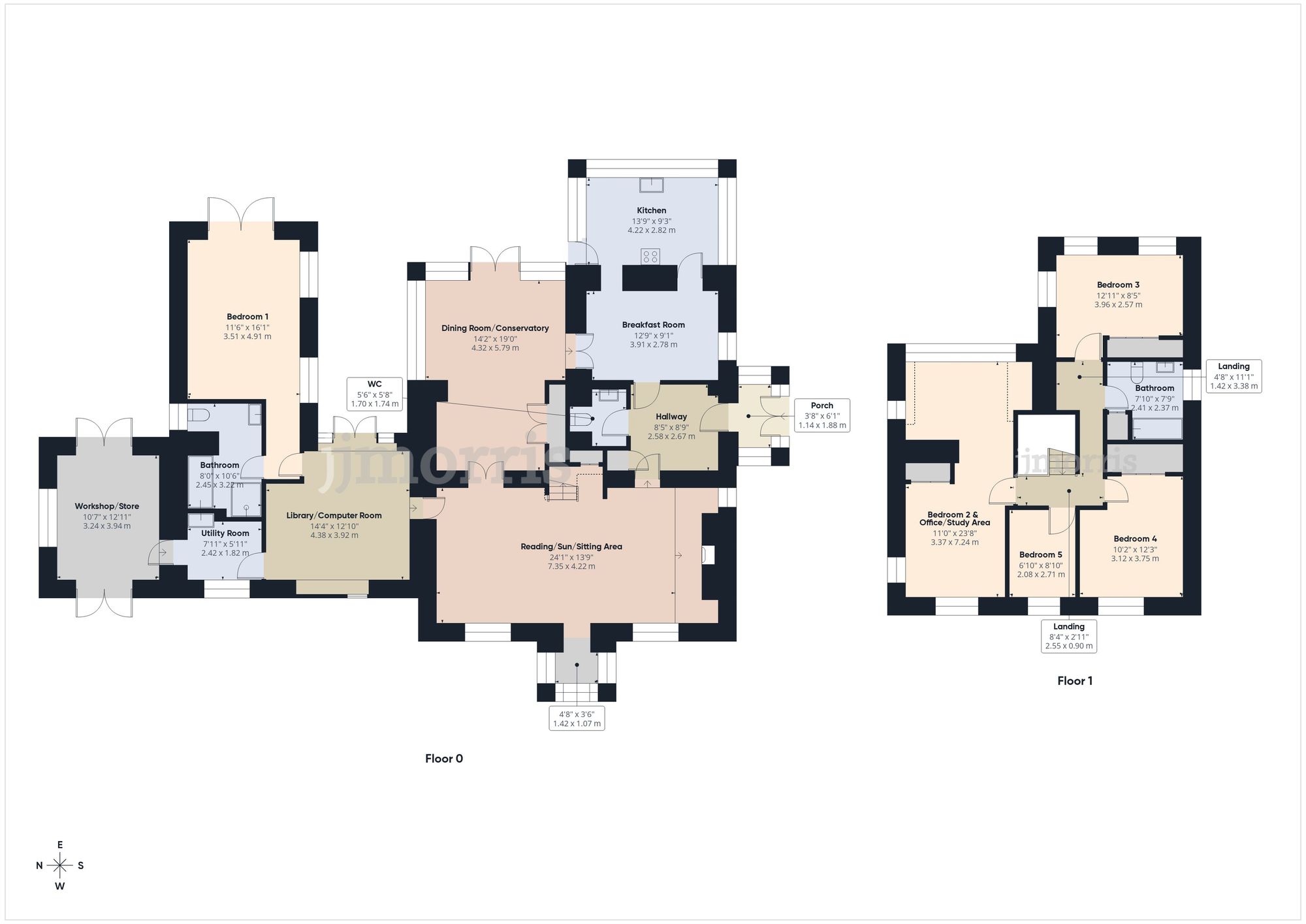 Floorplan for Cwm-Yr-Eglwys, Dinas Cross, SA42