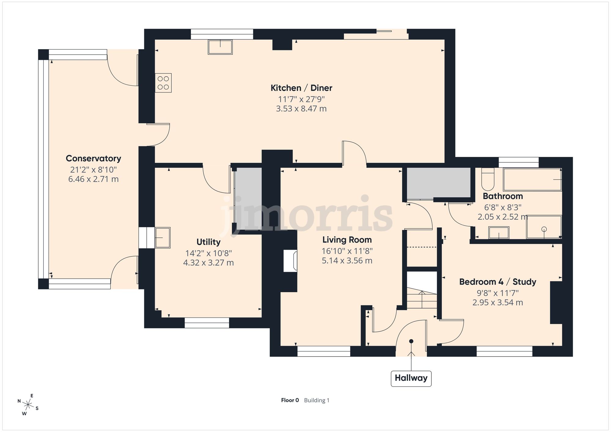 Floorplan for Cwmfelin Mynach, Whitland, SA34