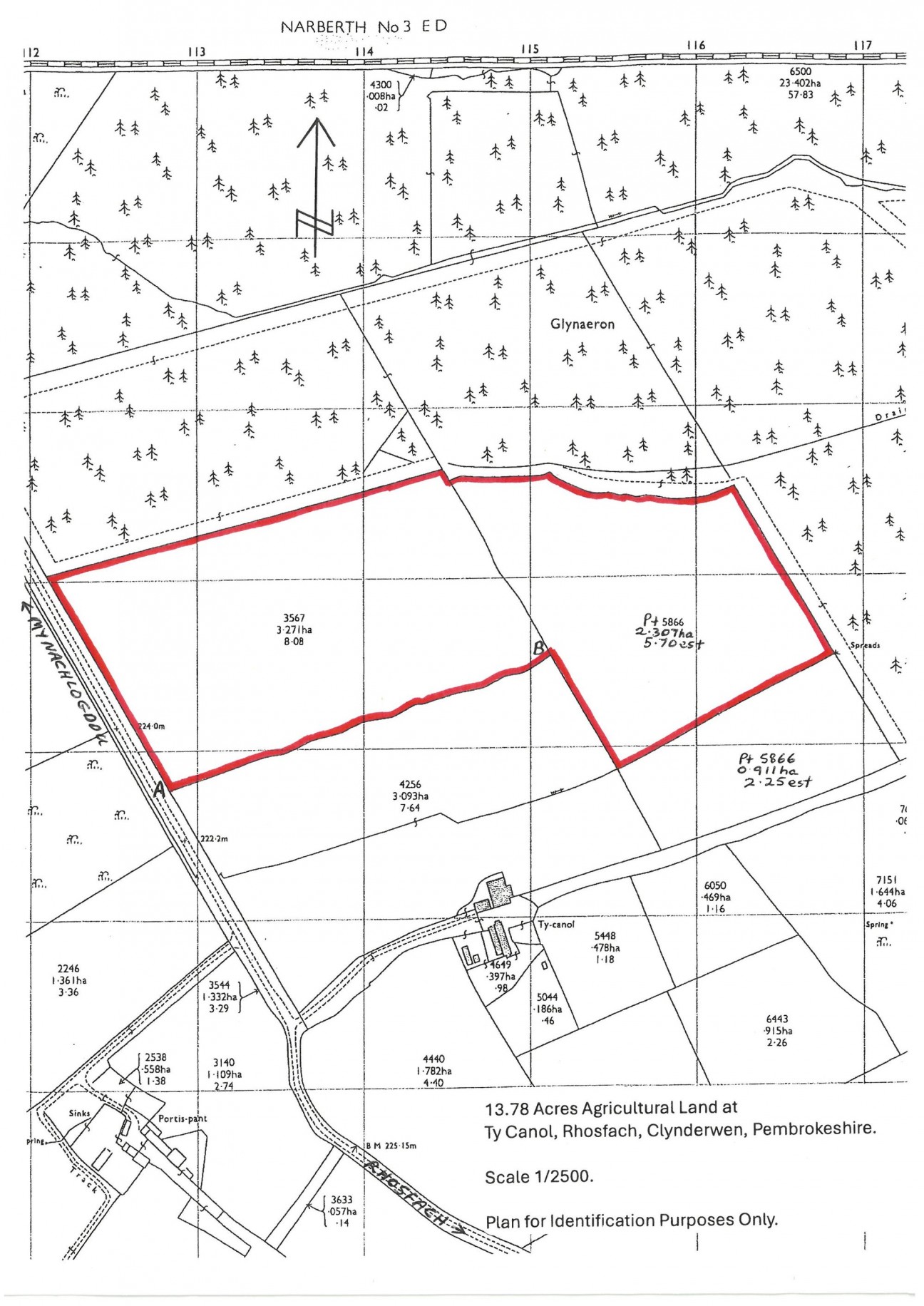 Rhosfach, Clynderwen, SA66