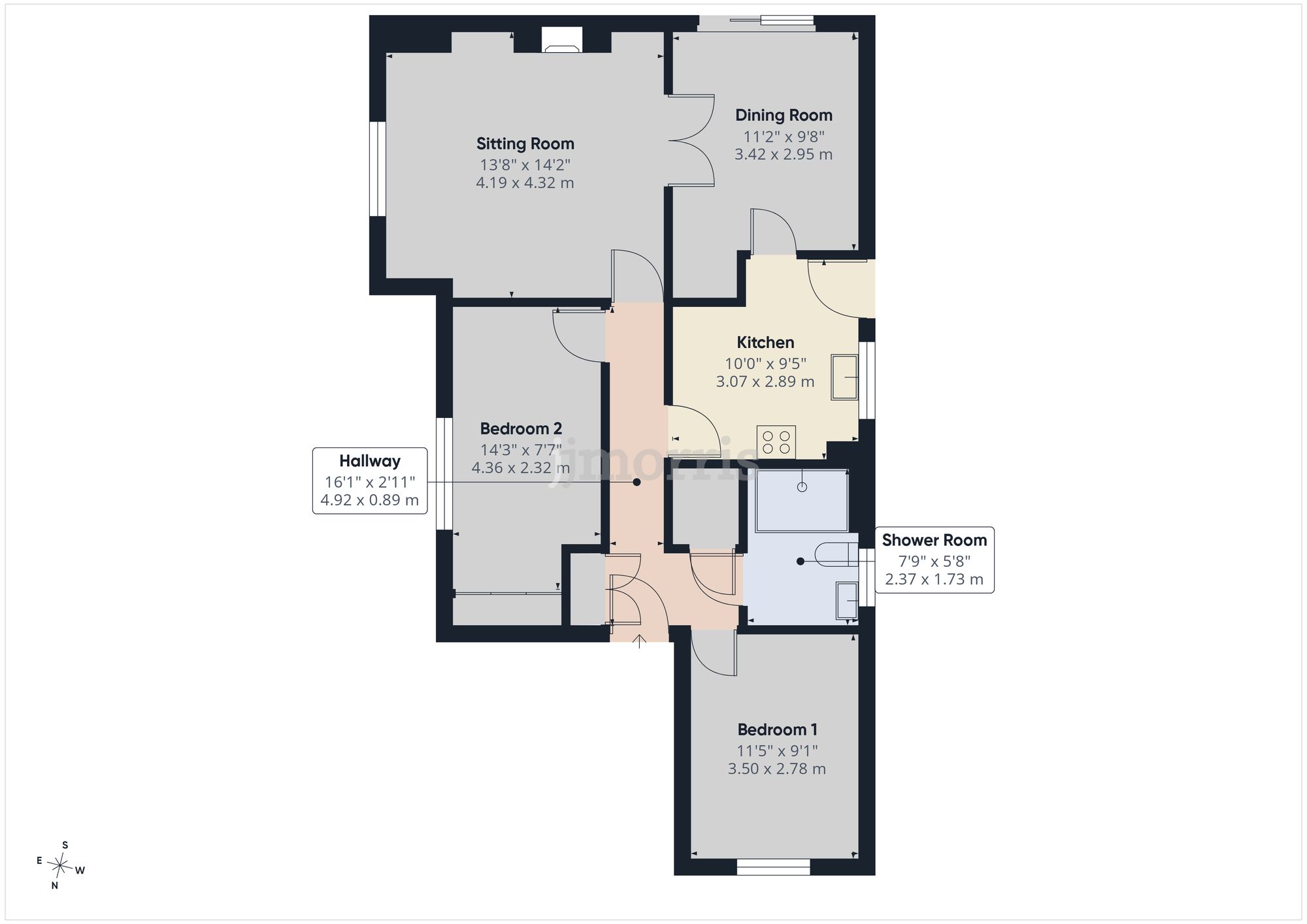 Floorplan for Oakwood Grove, Haverfordwest, SA61