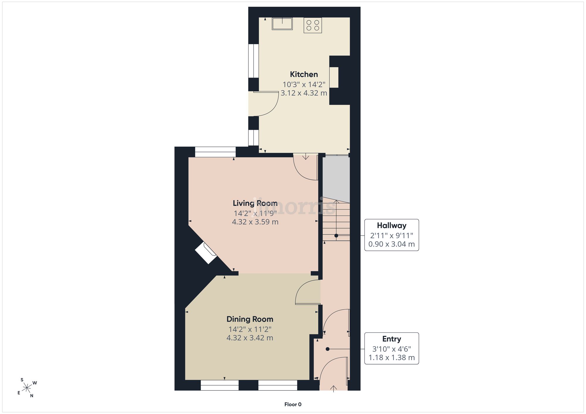 Floorplan for St. Davids Place, Goodwick, SA64