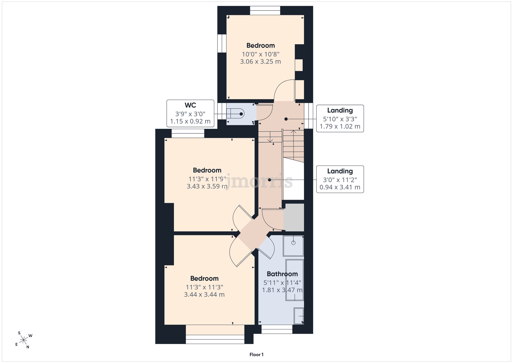 Floorplan for St. Davids Place, Goodwick, SA64