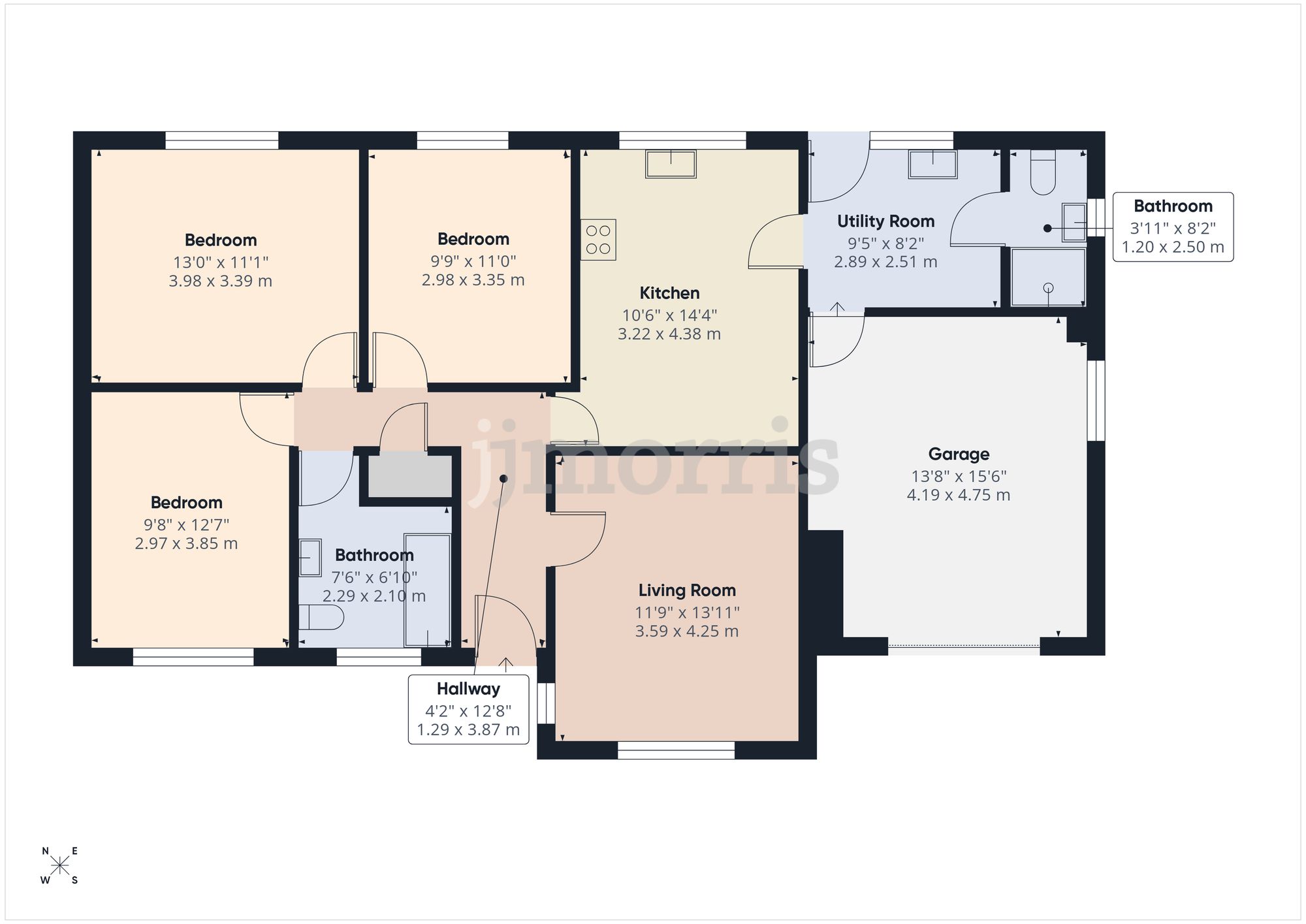 Floorplan for Tanygroes, Cardigan, SA43