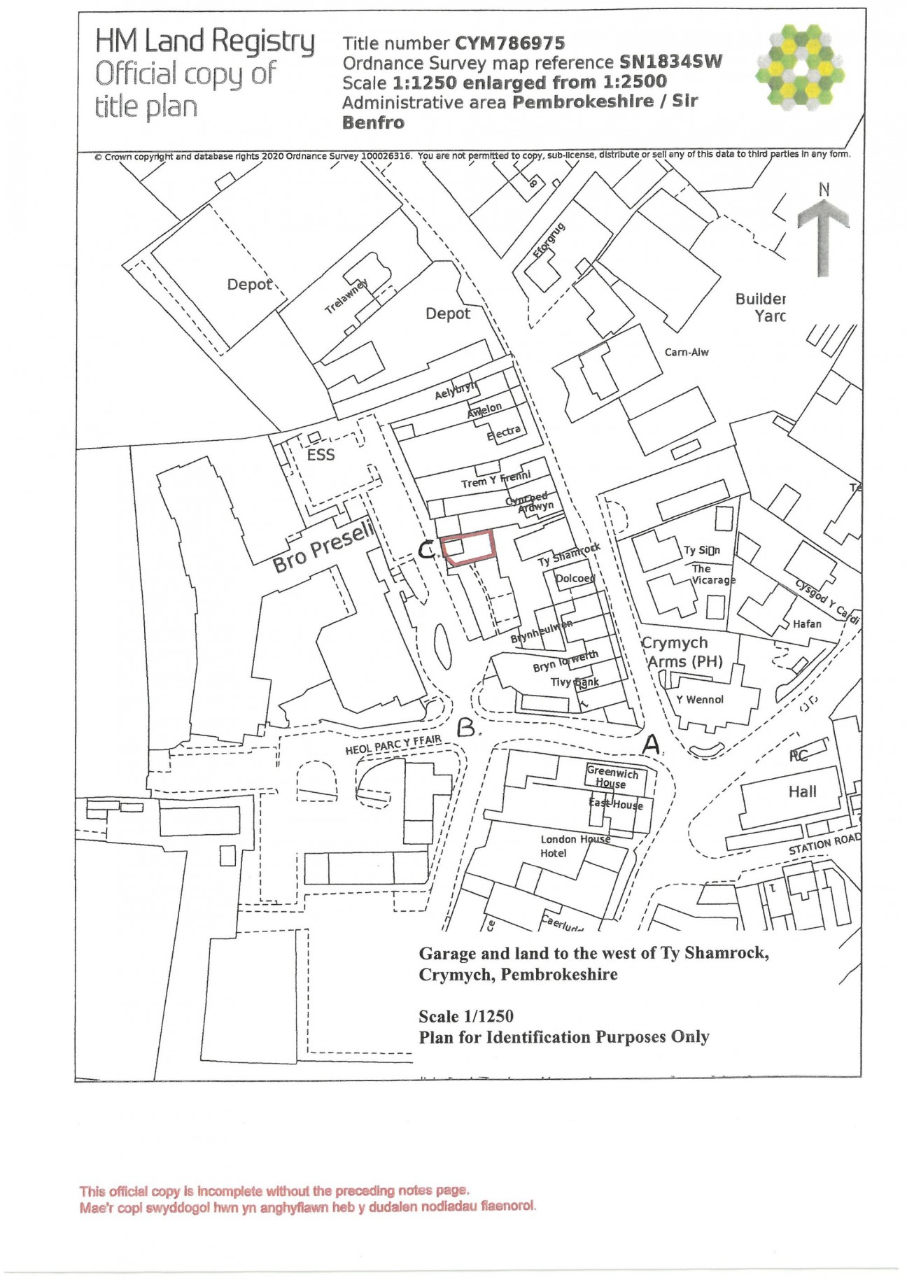 (Adjacent To Bro Preseli), Crymych, SA41