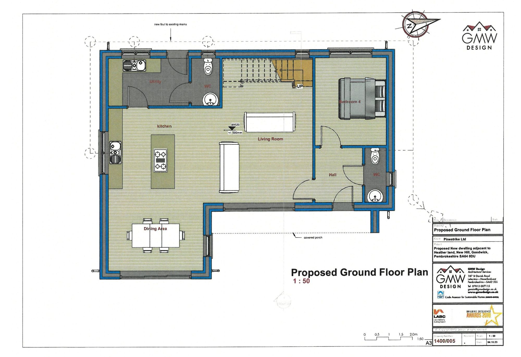 Floorplan for New Hill, Goodwick, SA64