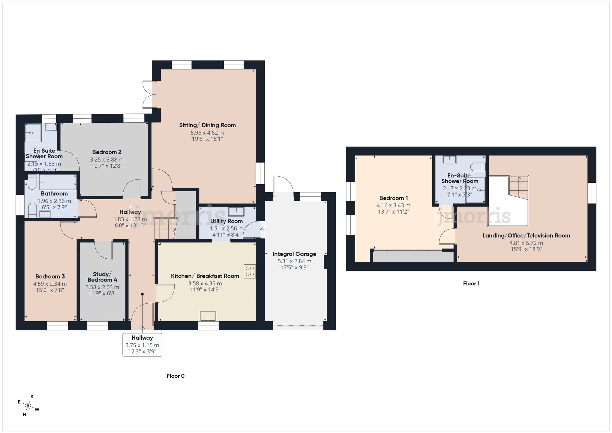 Floorplan for Maes Waldo, Fishguard, SA65