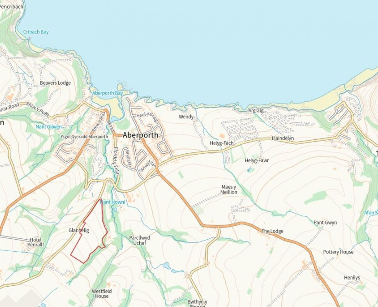 Glanhelig, Aberporth, SA43