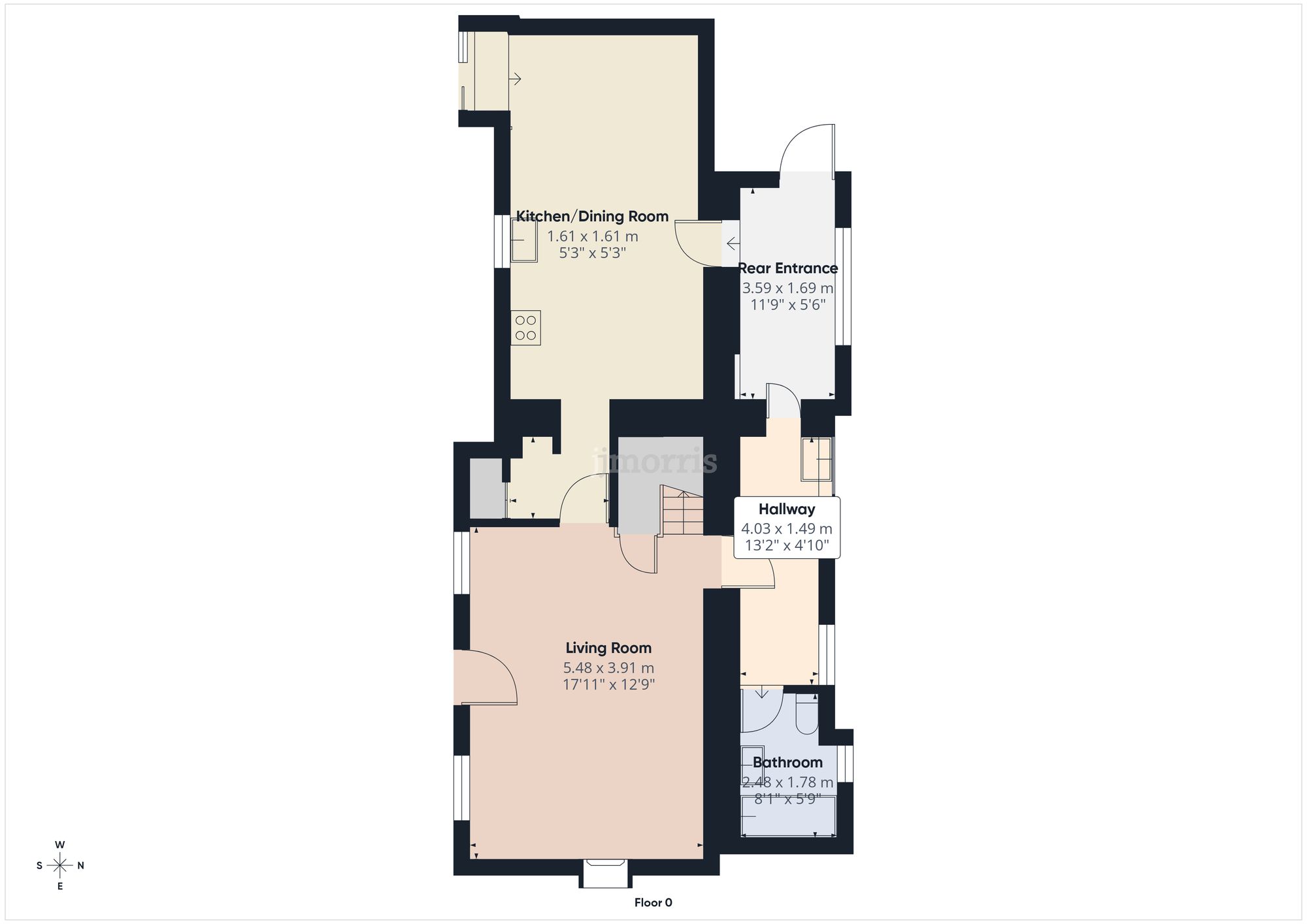 Floorplan for Tegryn, Llanfyrnach, SA35
