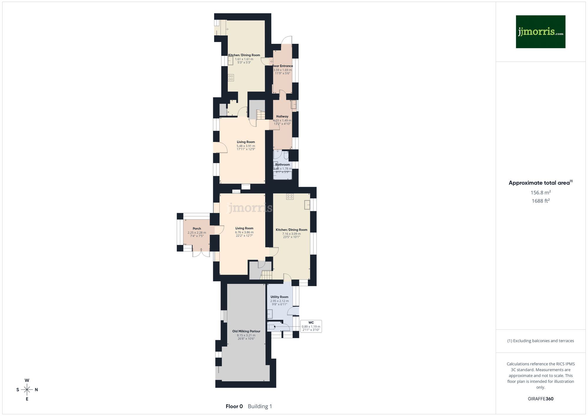 Floorplan for Tegryn, Llanfyrnach, SA35