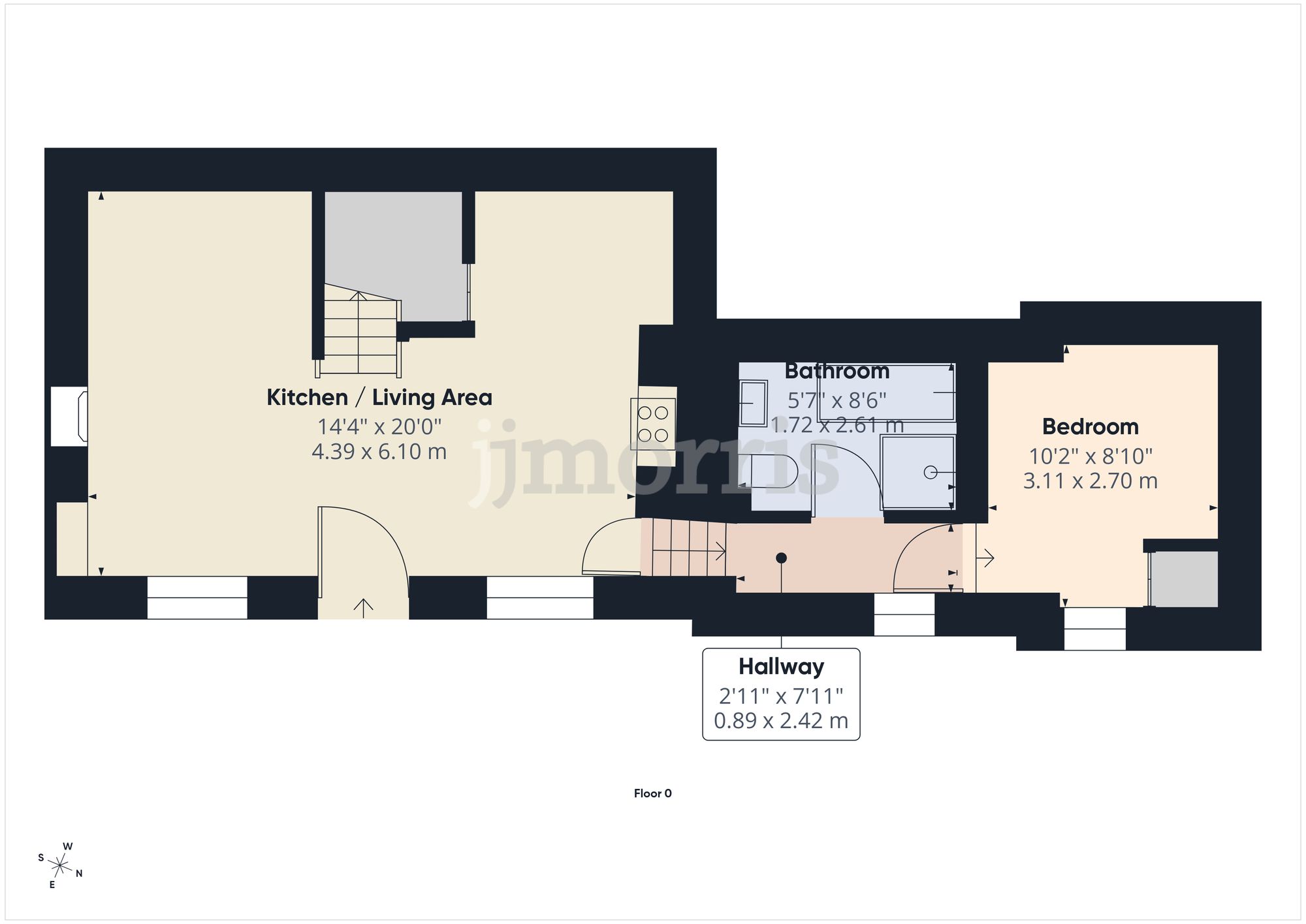Floorplan for Alltfach, St. Dogmaels, SA43