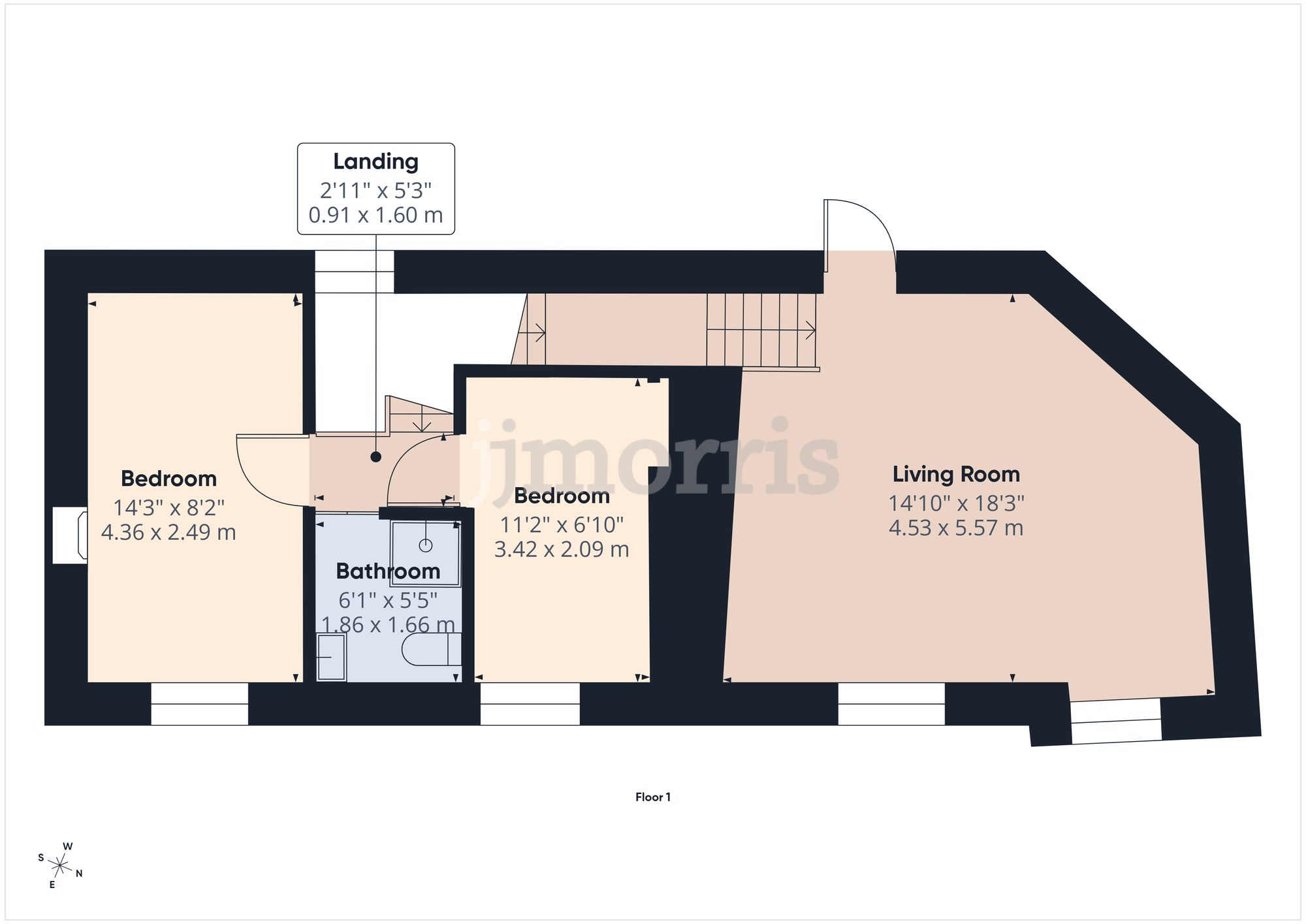 Floorplan for Alltfach, St. Dogmaels, SA43