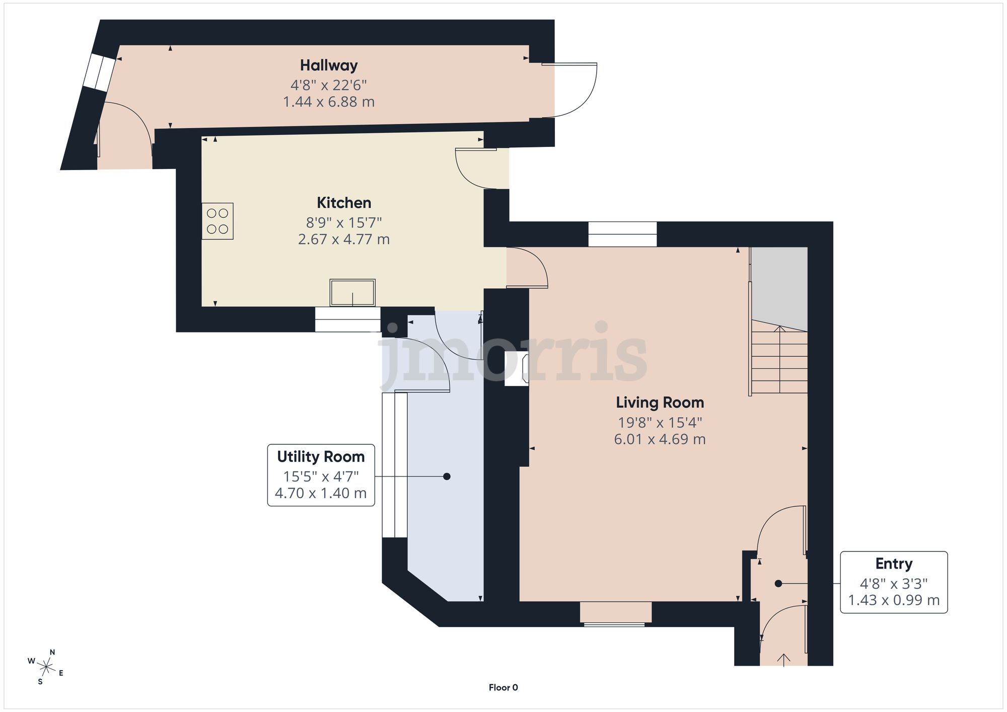 Floorplan for Beulah, Newcastle Emlyn, SA38