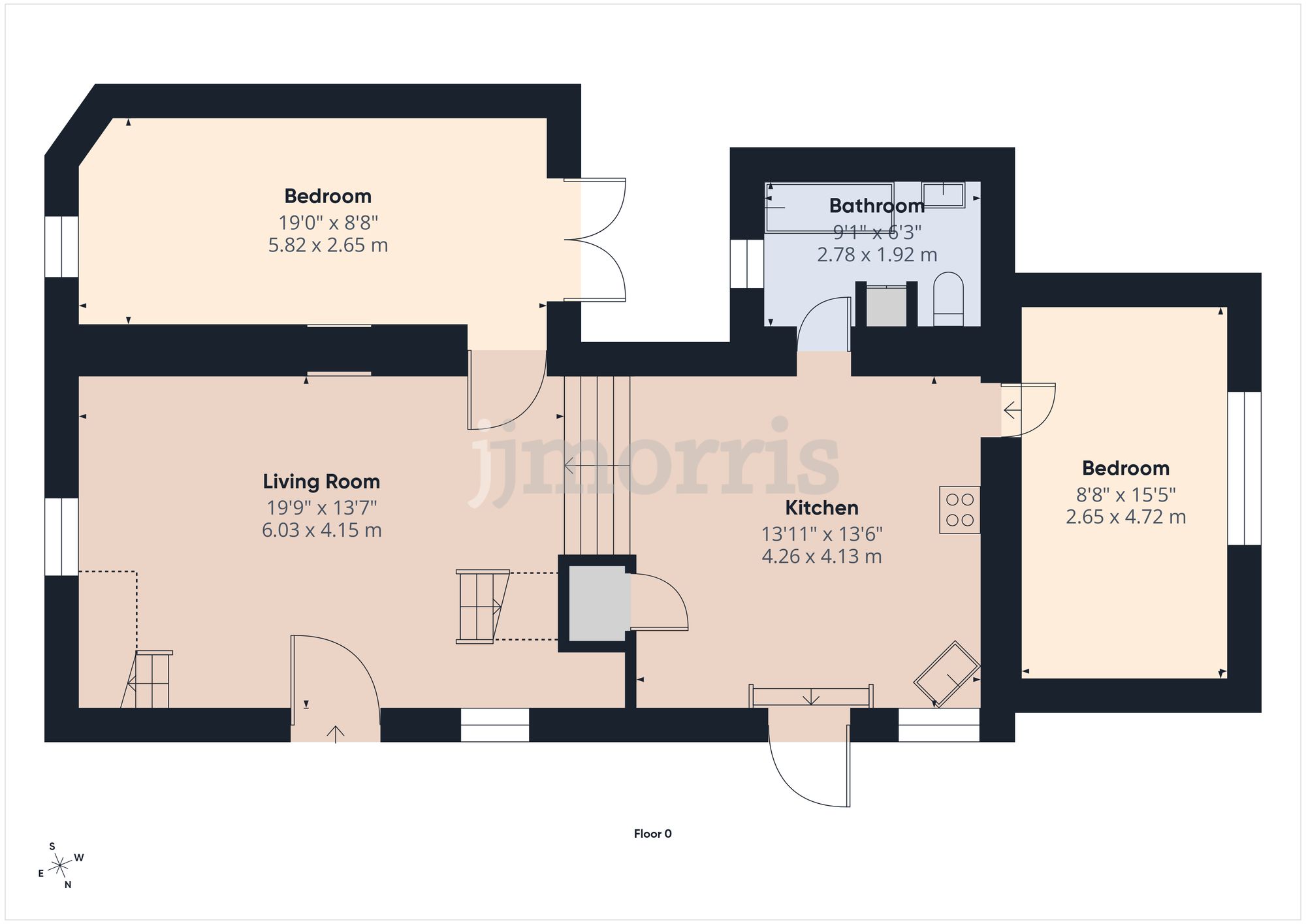 Floorplan for Aberporth, Cardigan, SA43