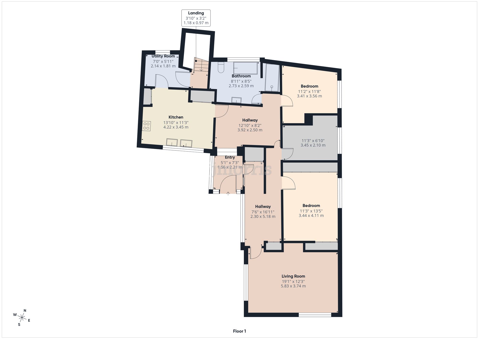 Floorplan for Brynhafod, Cardigan, SA43