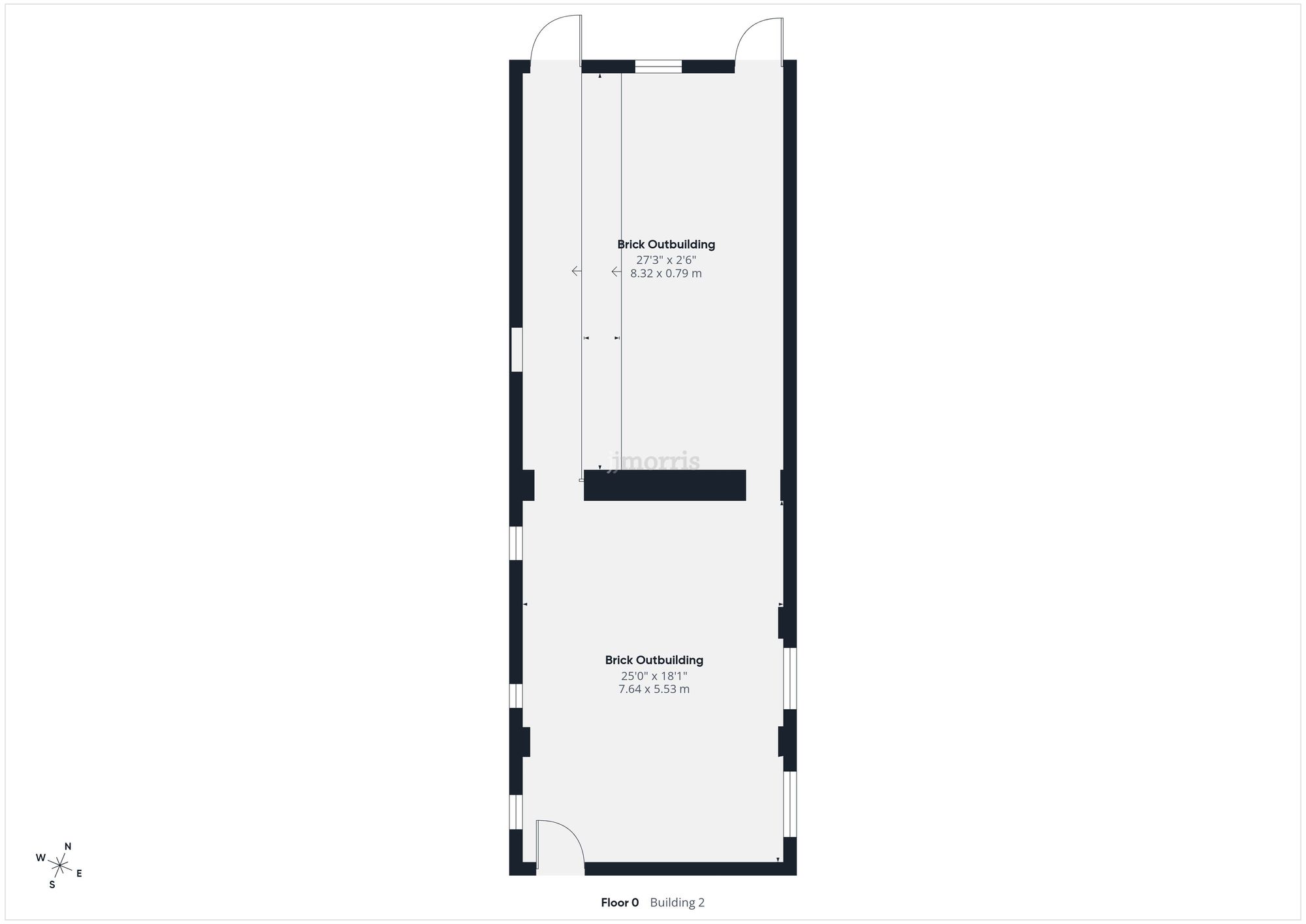 Floorplan for Llangynin, St Clears, SA33