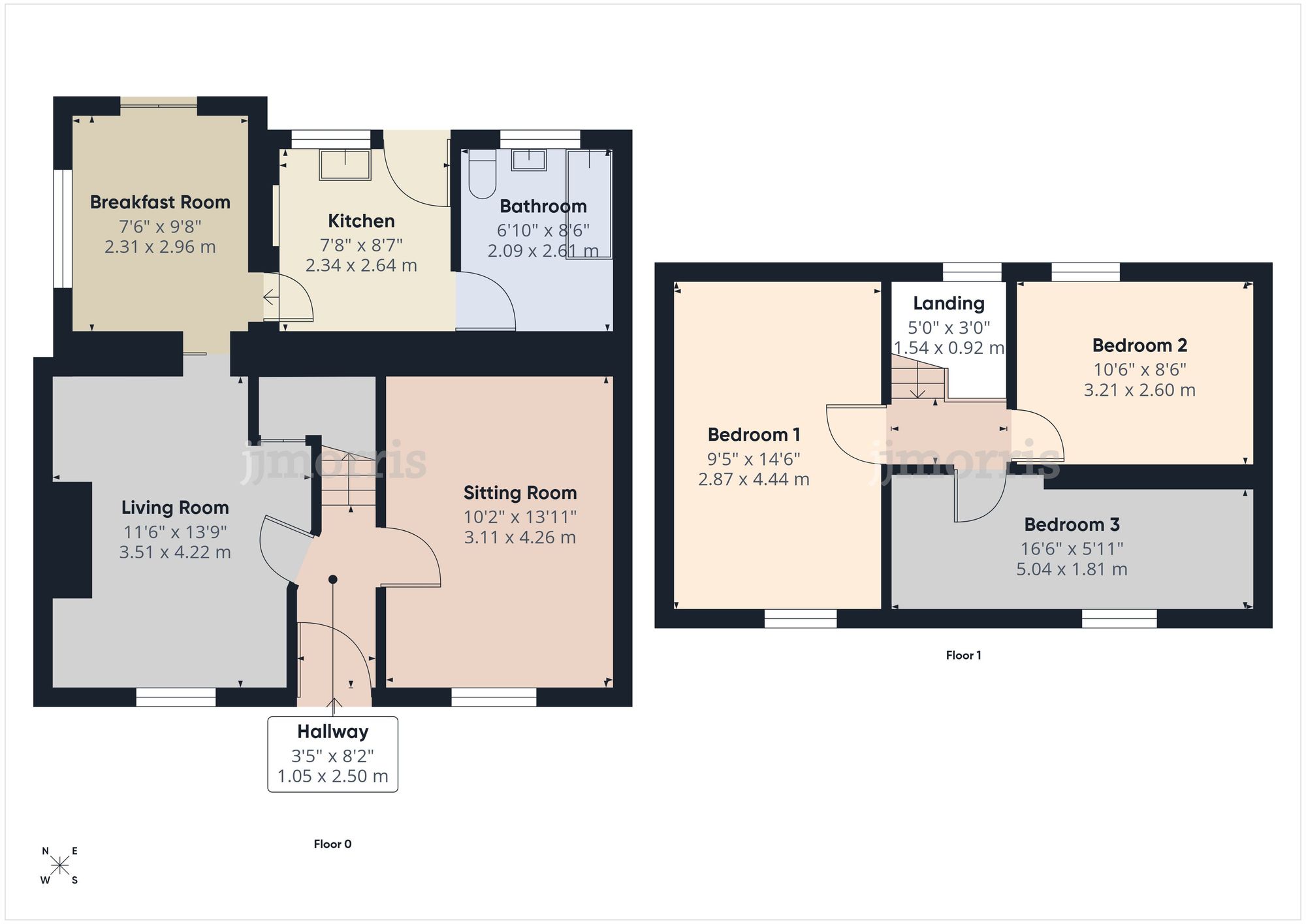 Floorplan for Plasyfron, Fishguard, SA65
