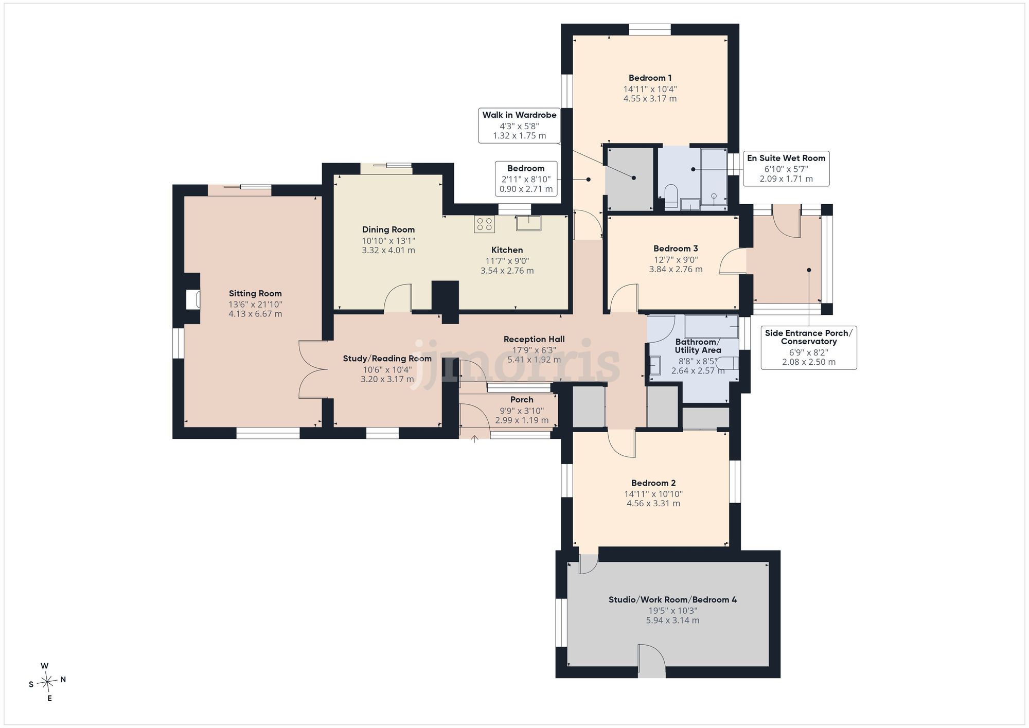 Floorplan for Long Street, Newport, SA42