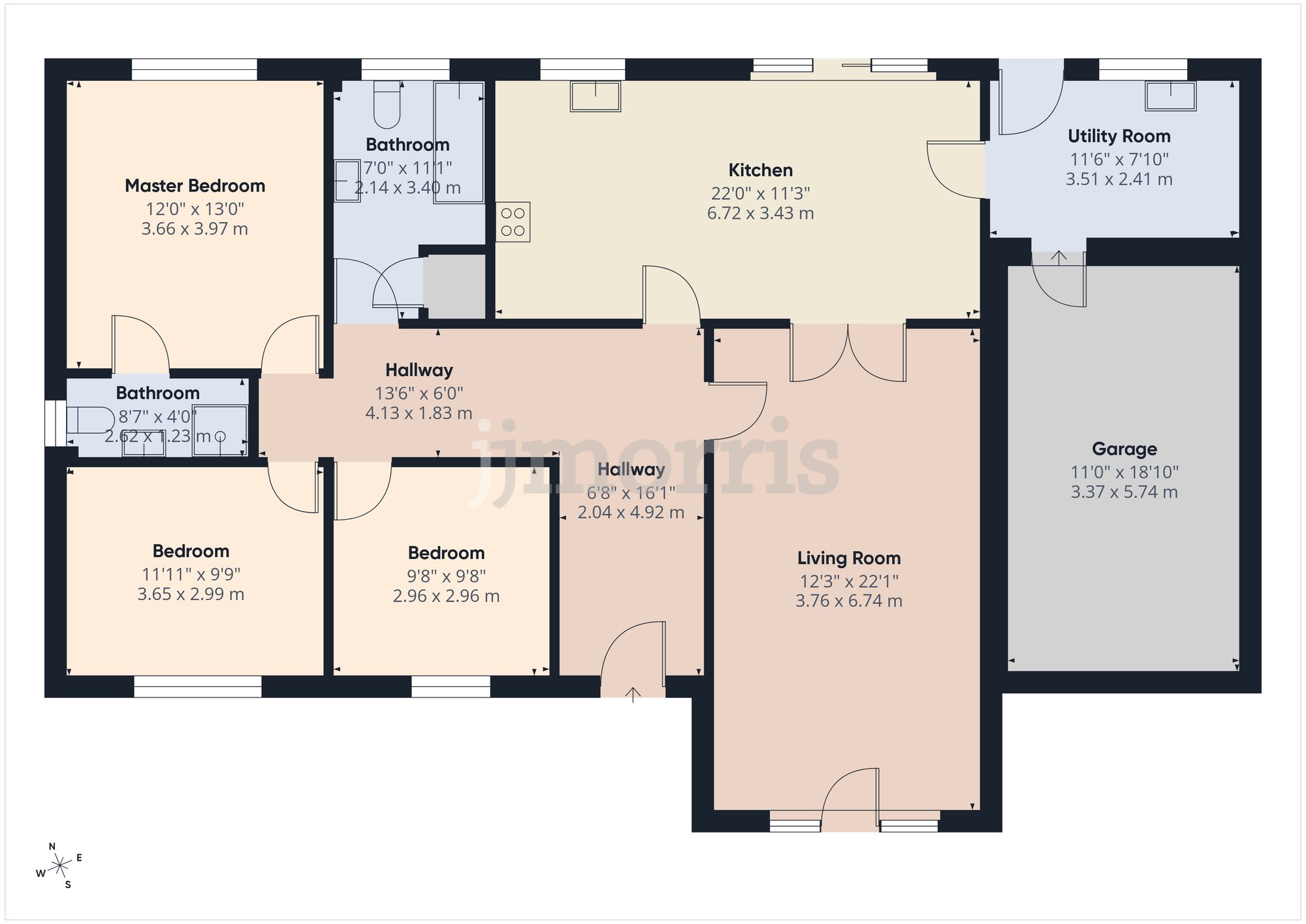 Floorplan for Bryngwyn, Newcastle Emlyn, SA38