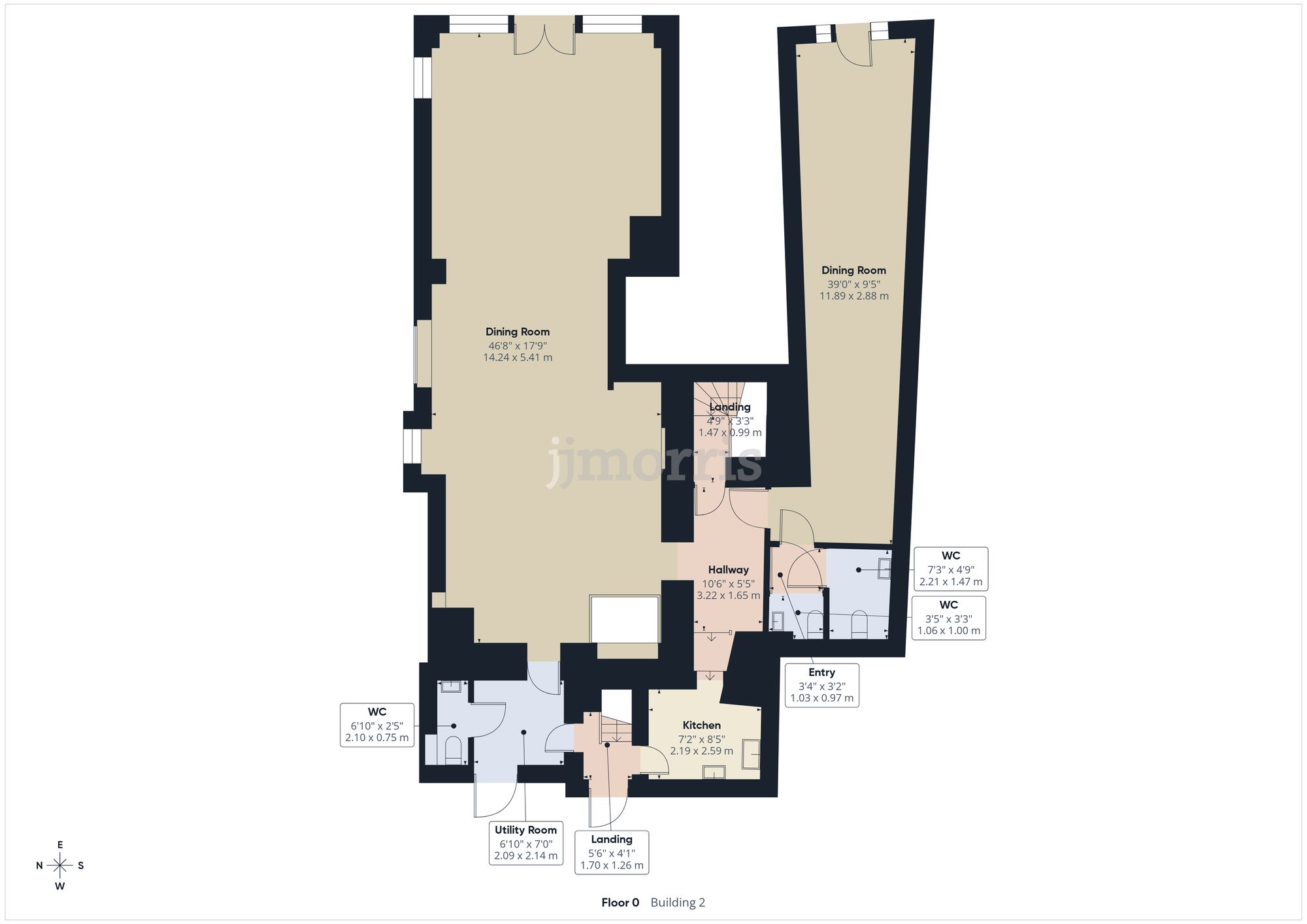 Floorplan for High Street, Ty Mawr, SA43