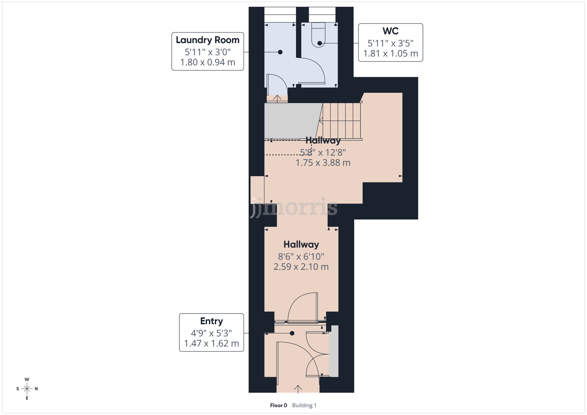 Floorplan for High Street, Ty Mawr, SA43
