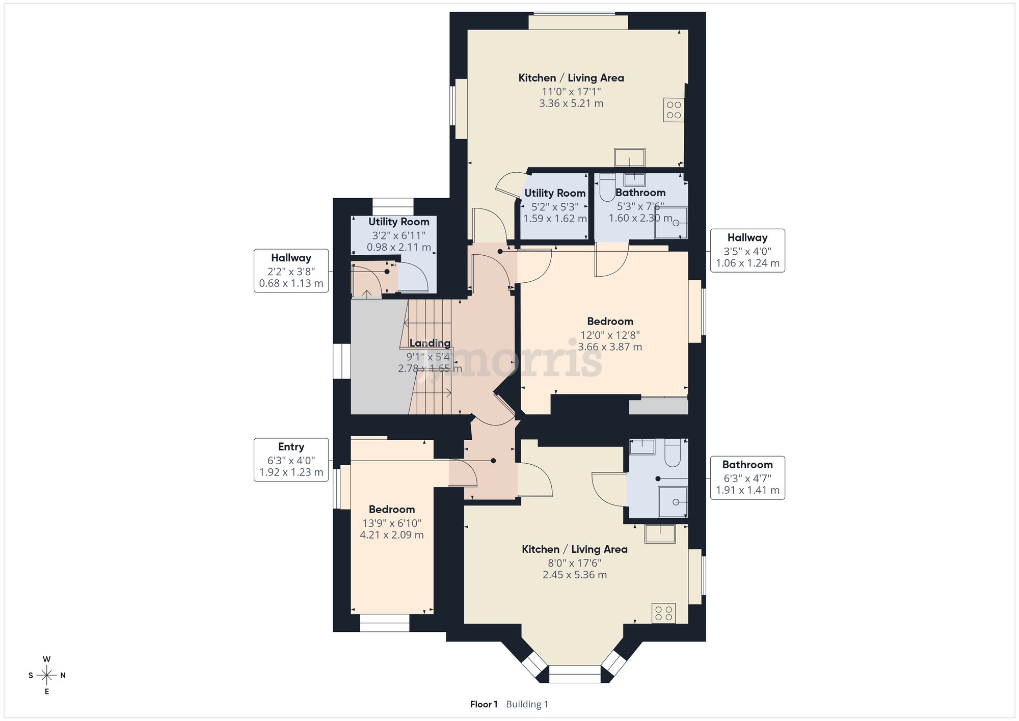 Floorplan for High Street, Ty Mawr, SA43