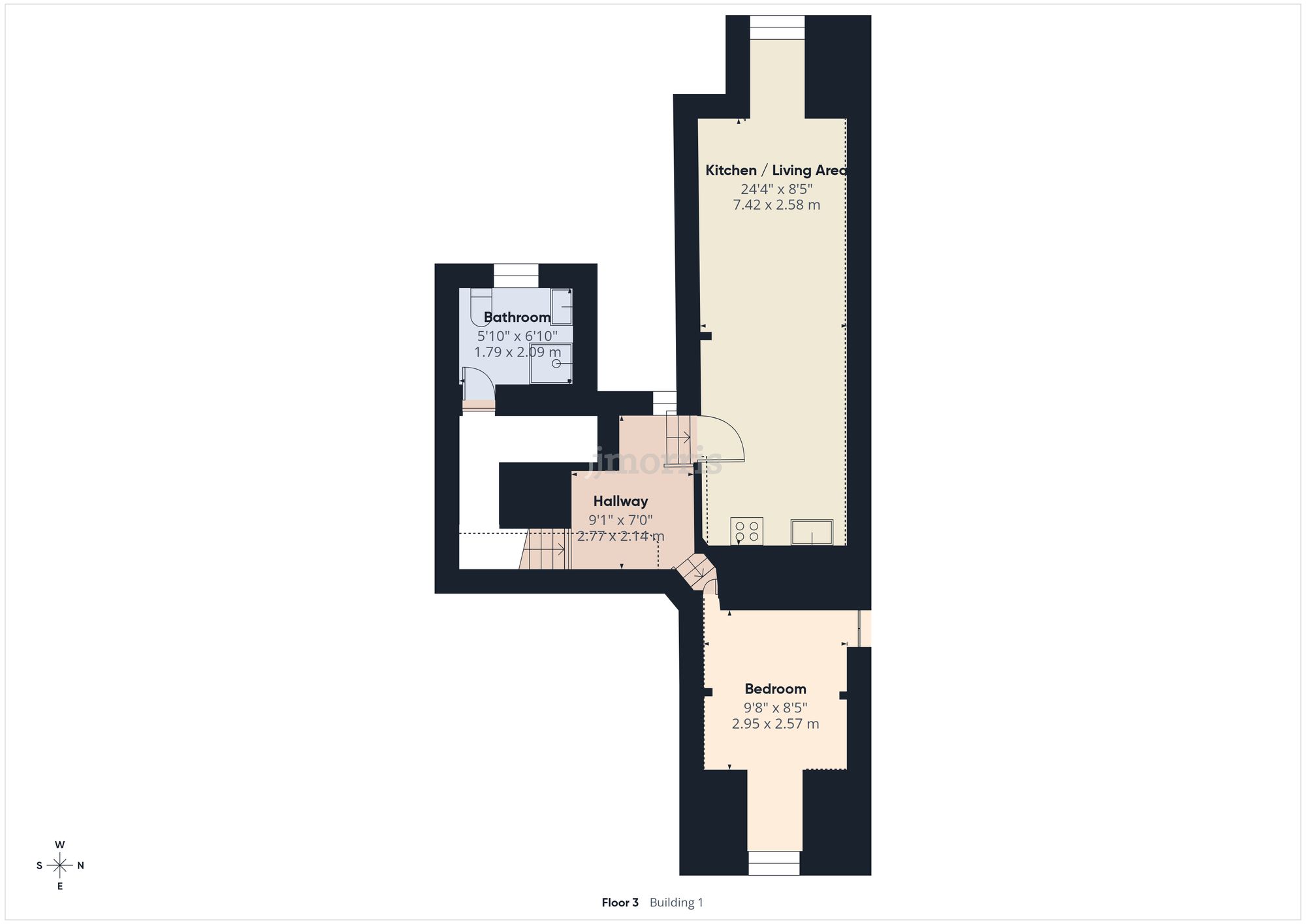 Floorplan for High Street, Ty Mawr, SA43