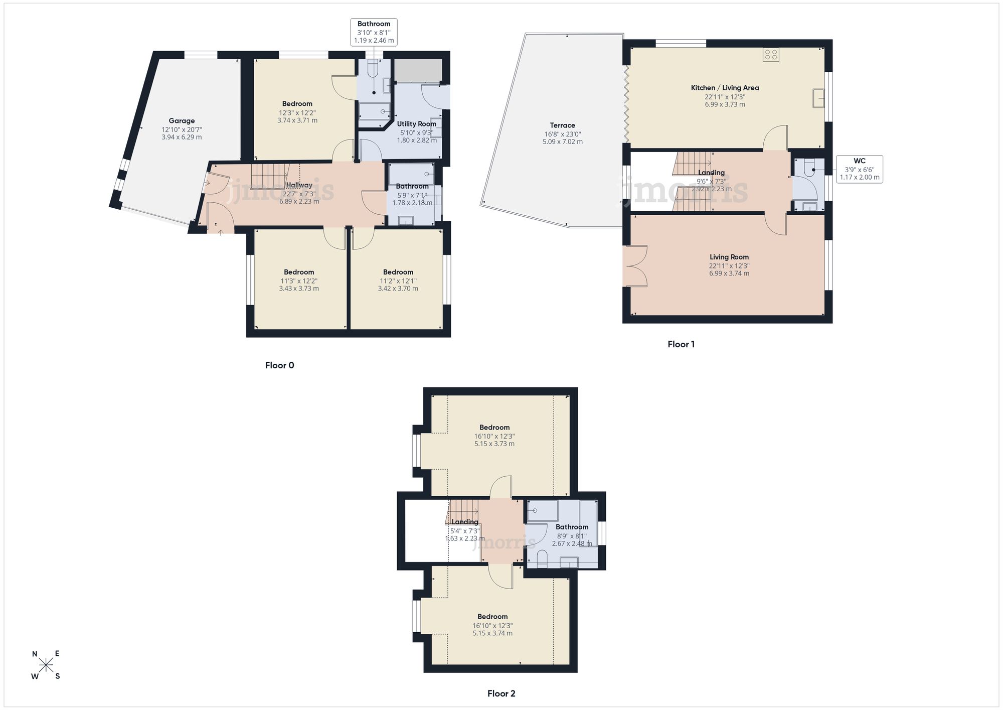 Floorplan for Dolphin Court, New Quay, SA45