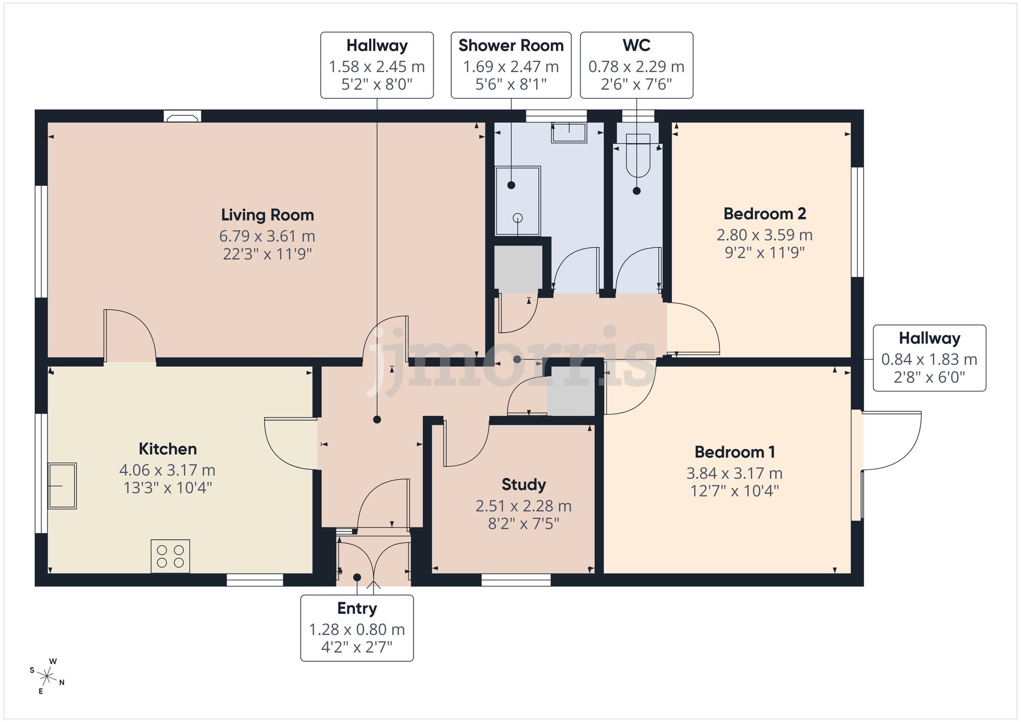 Floorplan for Chapel Road, Crundale, SA62