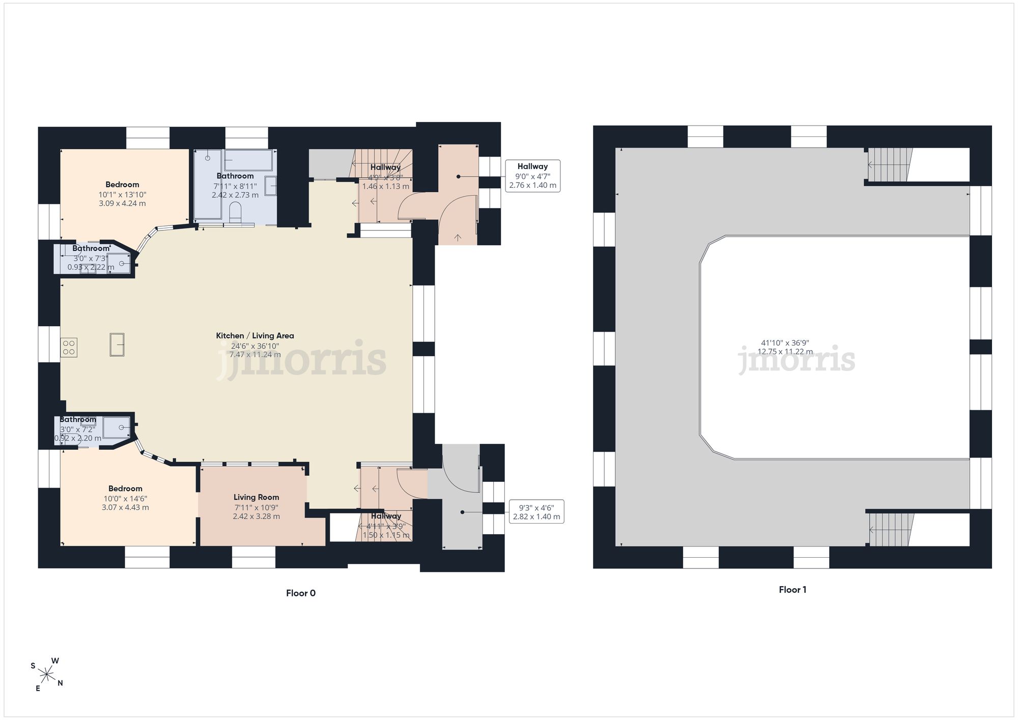 Floorplan for Tower Hill, Fishguard, SA65