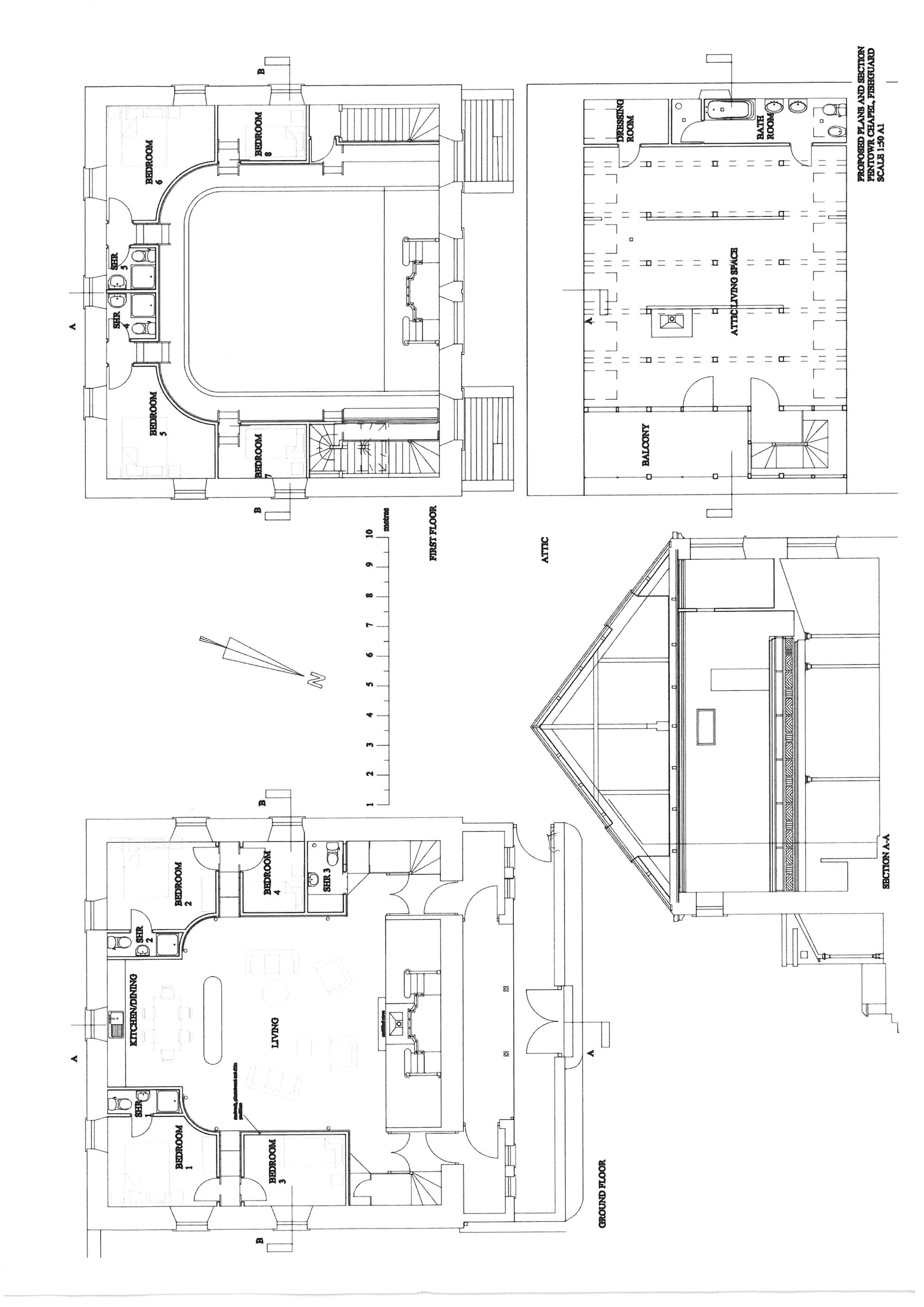 Floorplan for Tower Hill, Fishguard, SA65