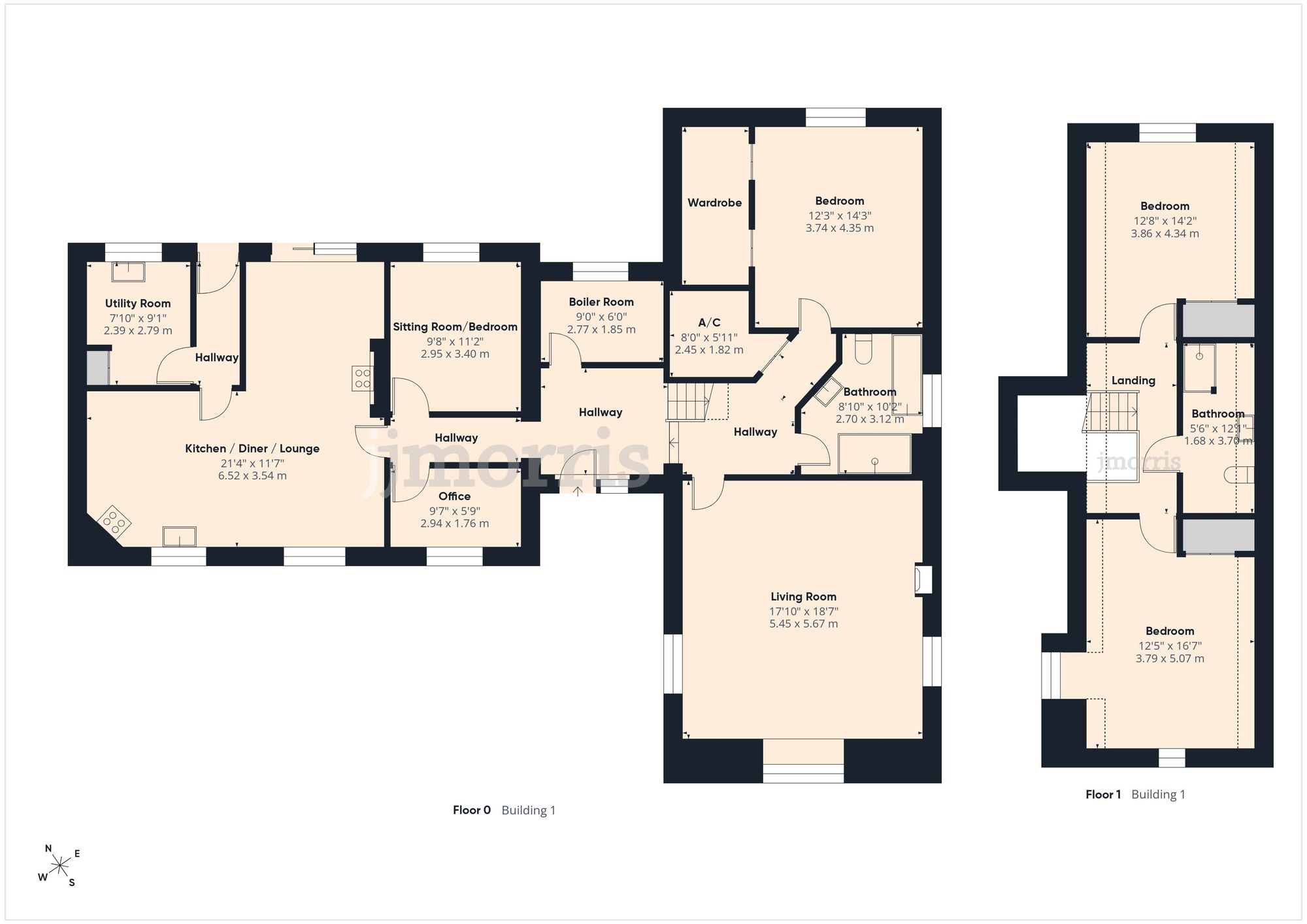 Floorplan for Bro Deirian, Efailwen, SA66