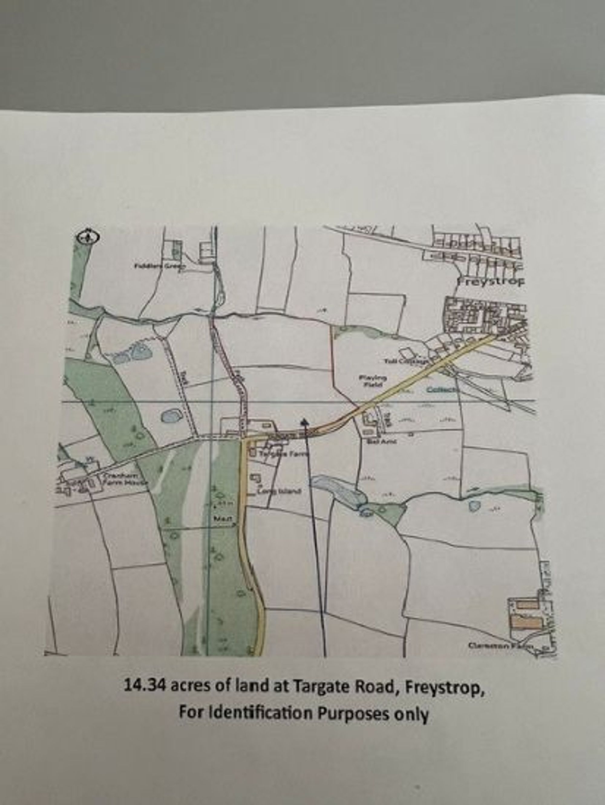 Floorplan for Targate Road, Freystrop, SA62