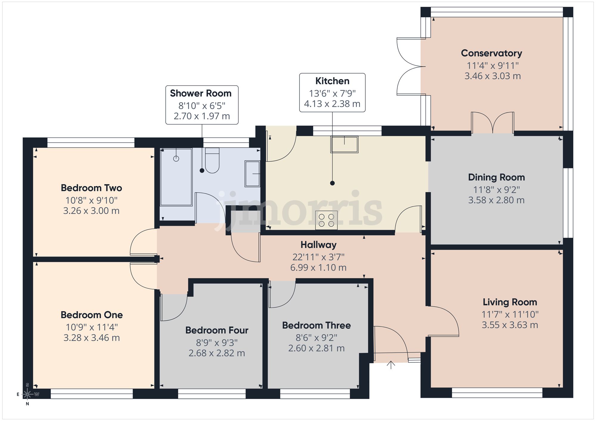 Floorplan for Haven Park Crescent, Haverfordwest, SA61