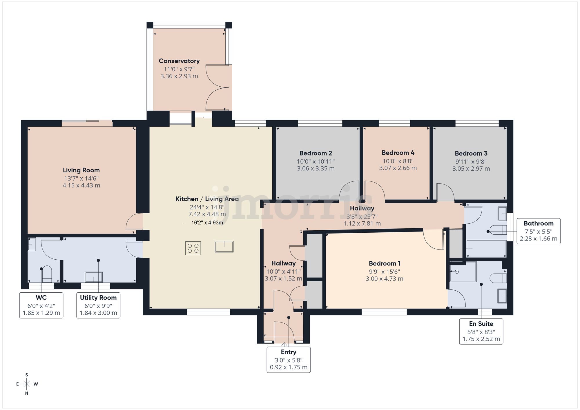 Floorplan for Redhill Park, Haverfordwest, SA61