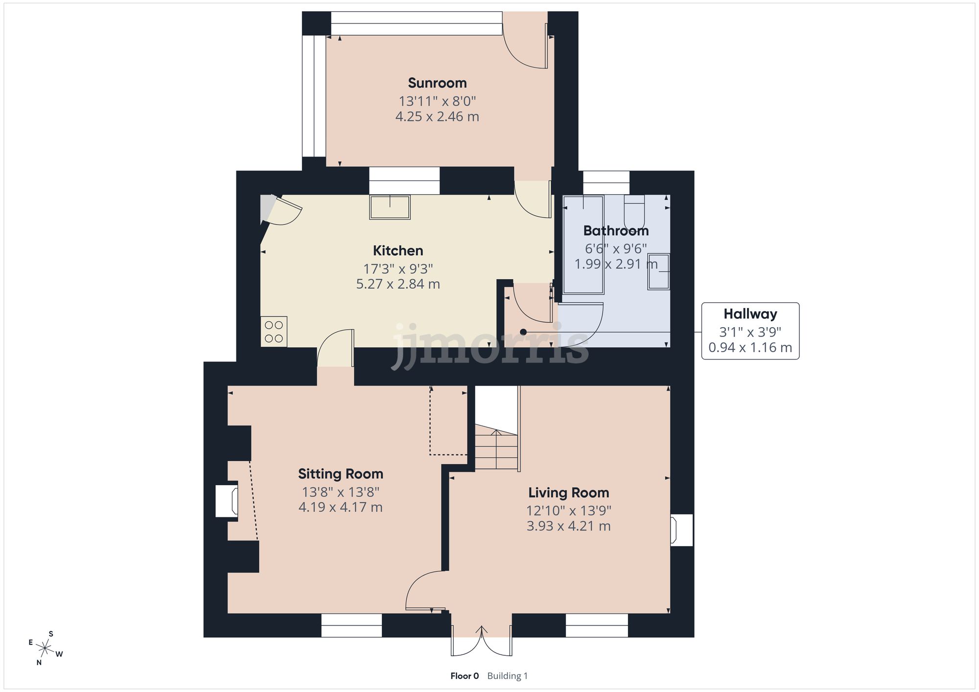 Floorplan for Penrhiwllan, Llandysul, SA44