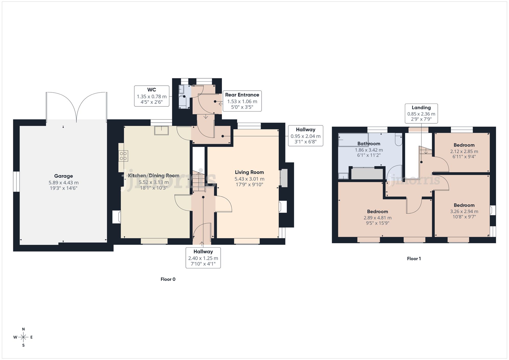 Floorplan for Beulah Road, Newcastle Emlyn, SA38