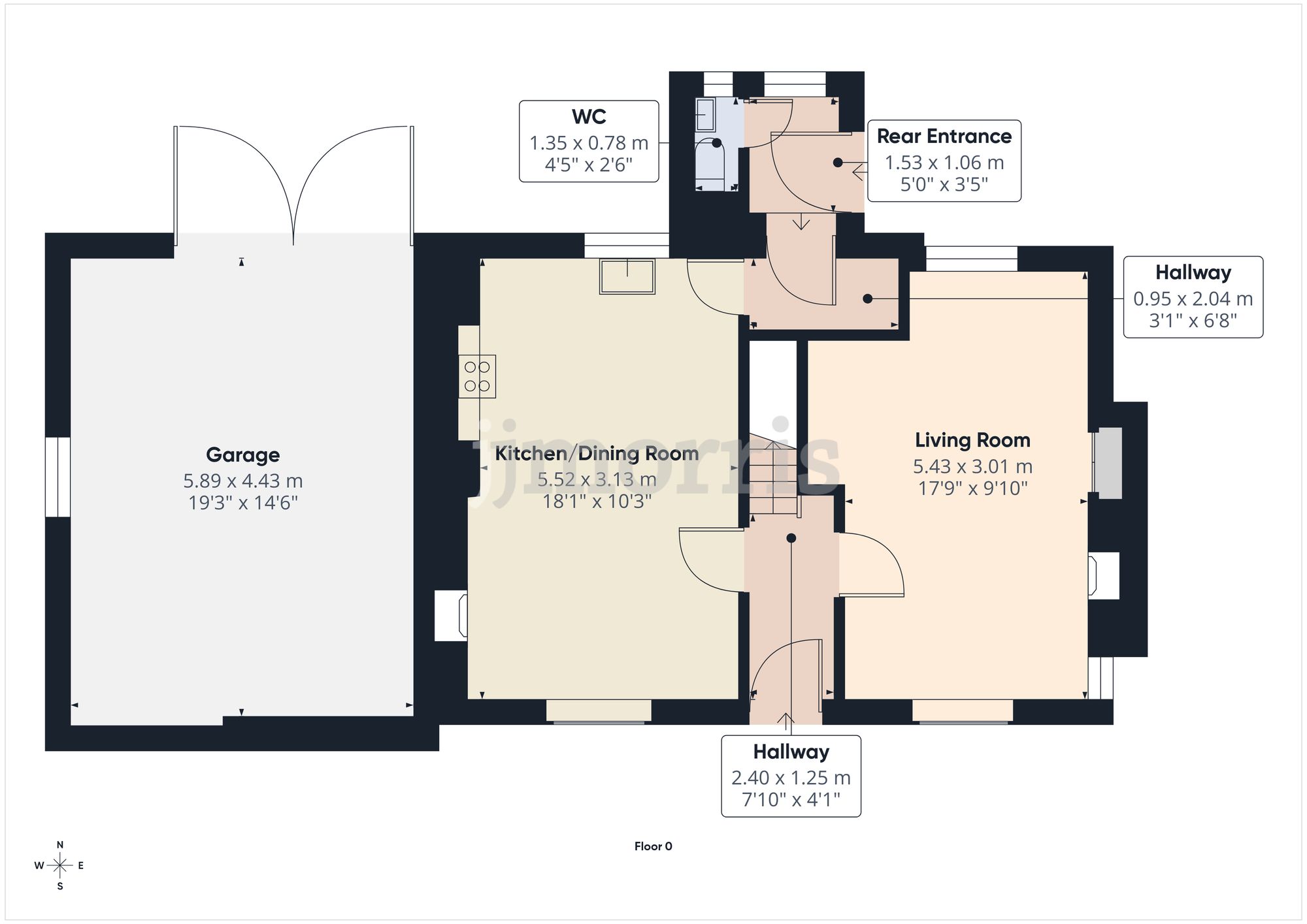 Floorplan for Beulah Road, Newcastle Emlyn, SA38