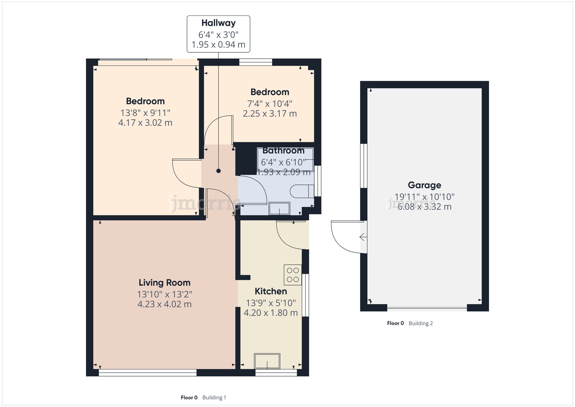 Floorplan for The Moorings, St. Dogmaels, SA43