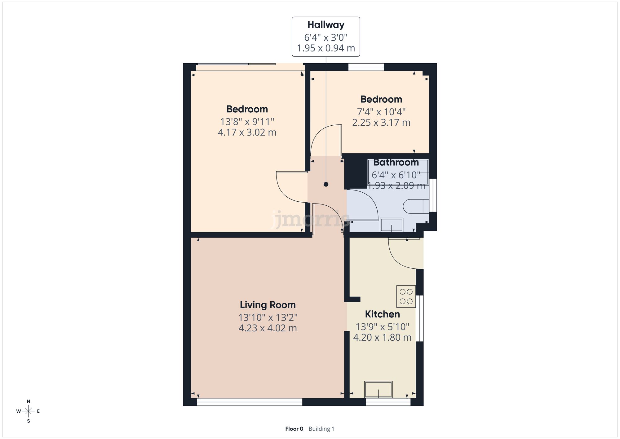 Floorplan for The Moorings, St. Dogmaels, SA43