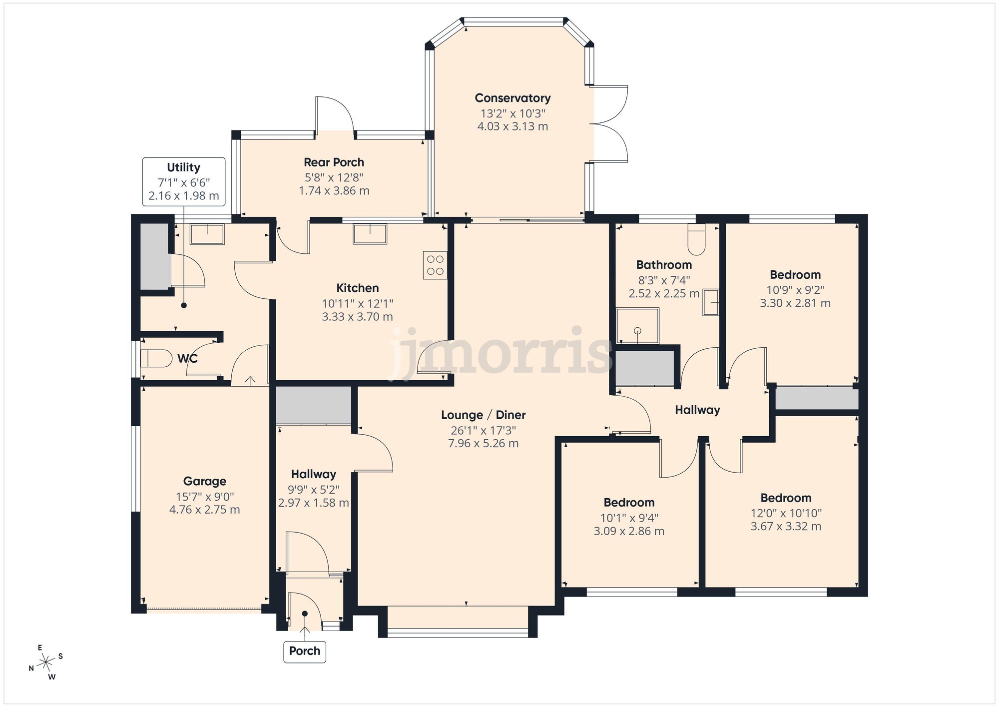 Floorplan for Jubilee Gardens, Templeton, SA67