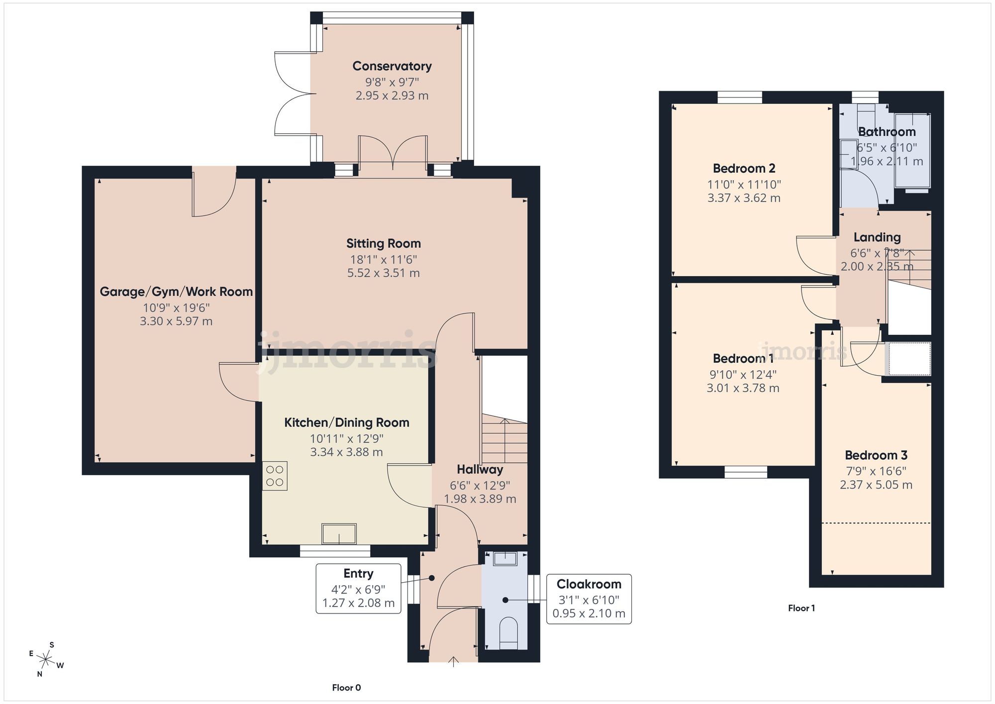 Floorplan for Parc Loktudi, Fishguard, SA65