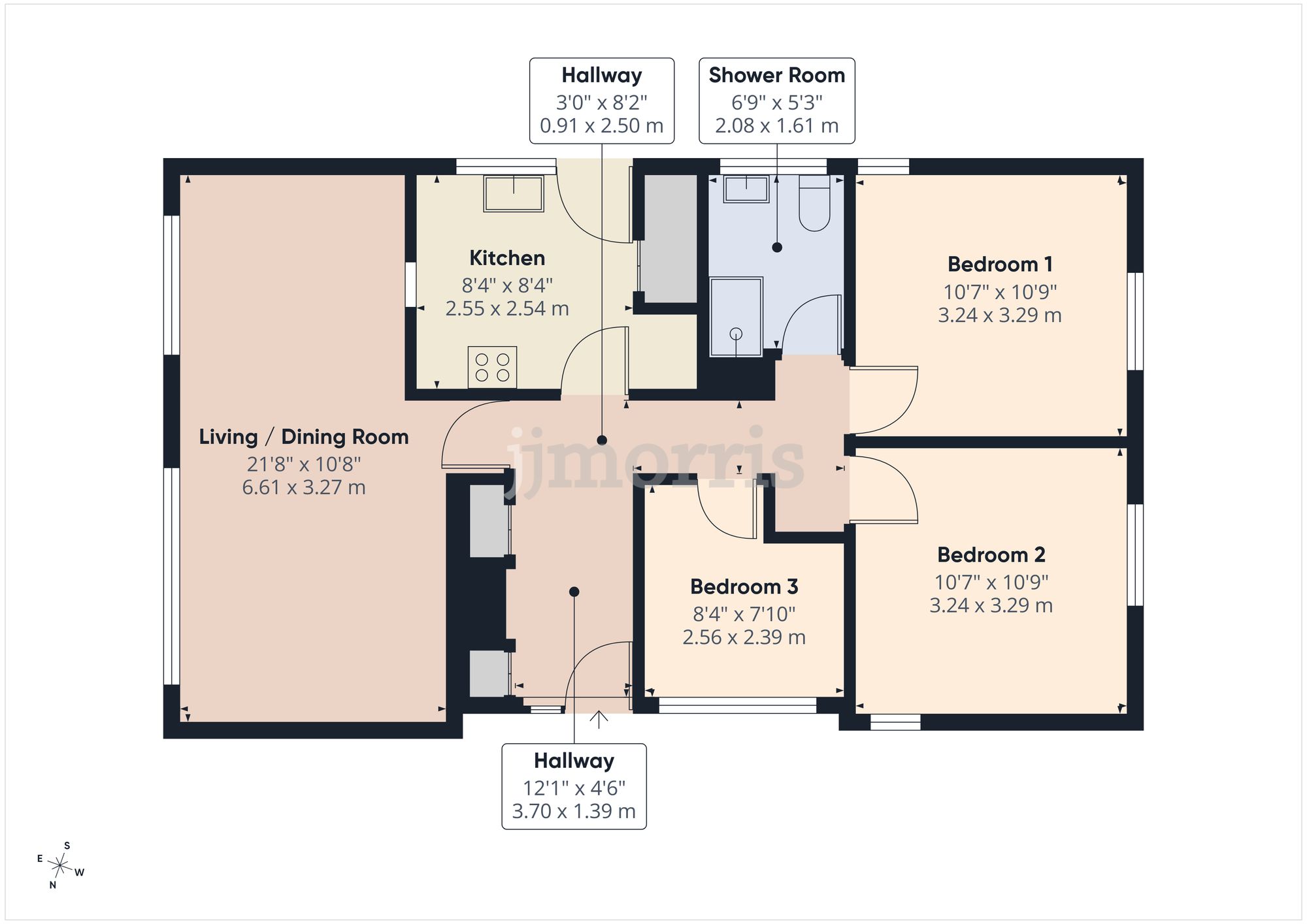 Floorplan for Greenhill Crescent, Haverfordwest, SA61