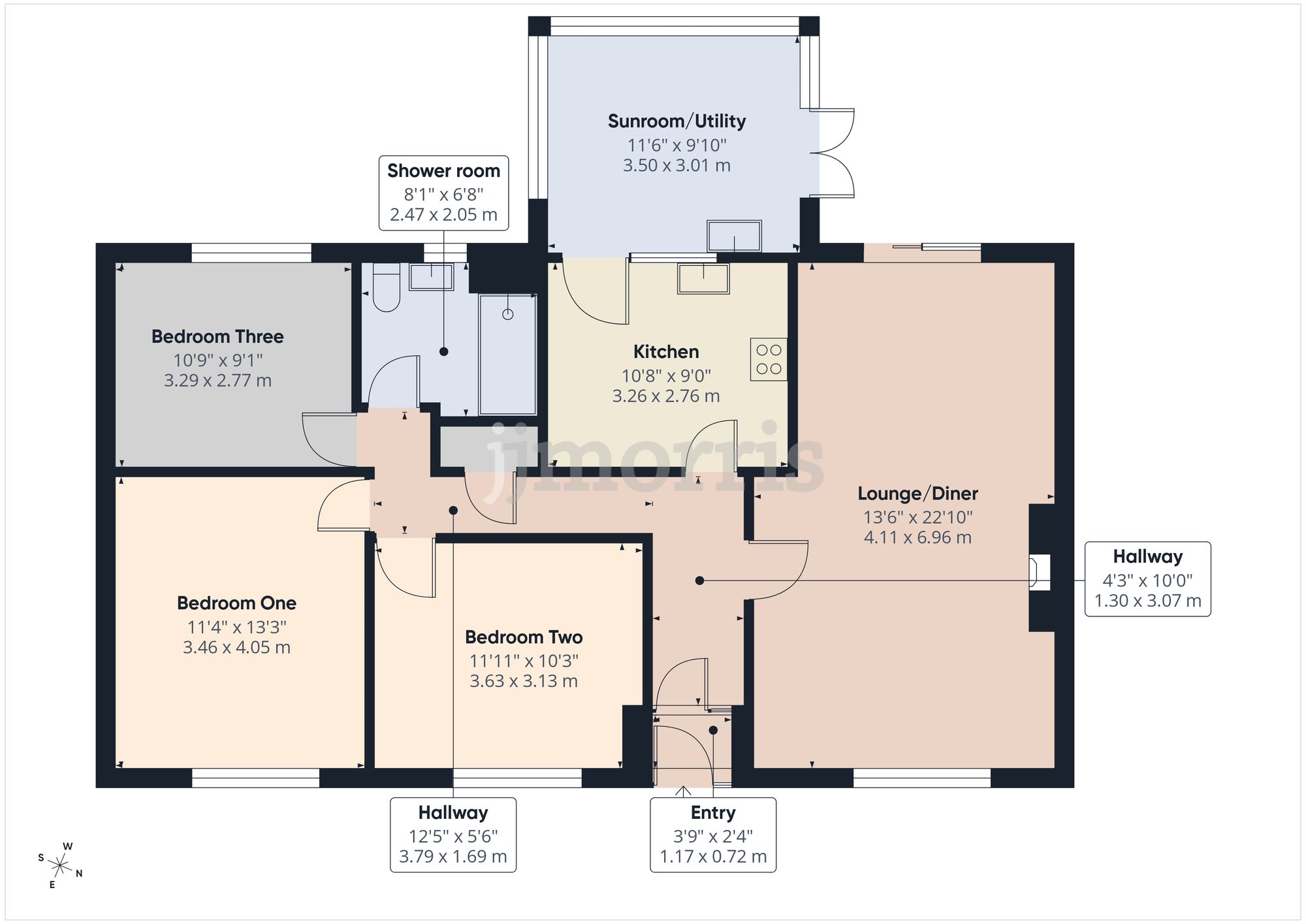 Floorplan for Fairbush Close, Crundale, SA62
