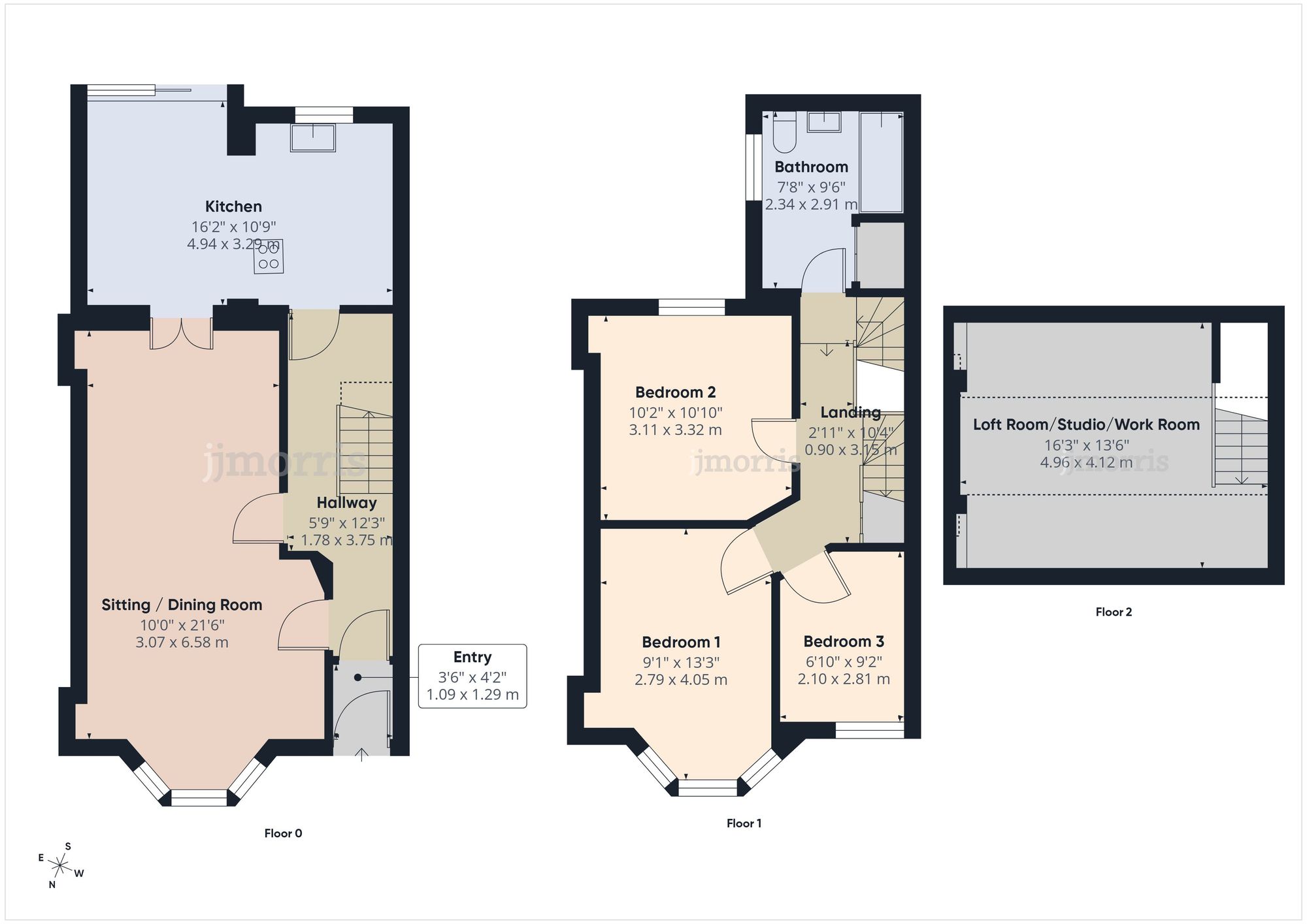 Floorplan for Heol Dyfed, Fishguard, SA65