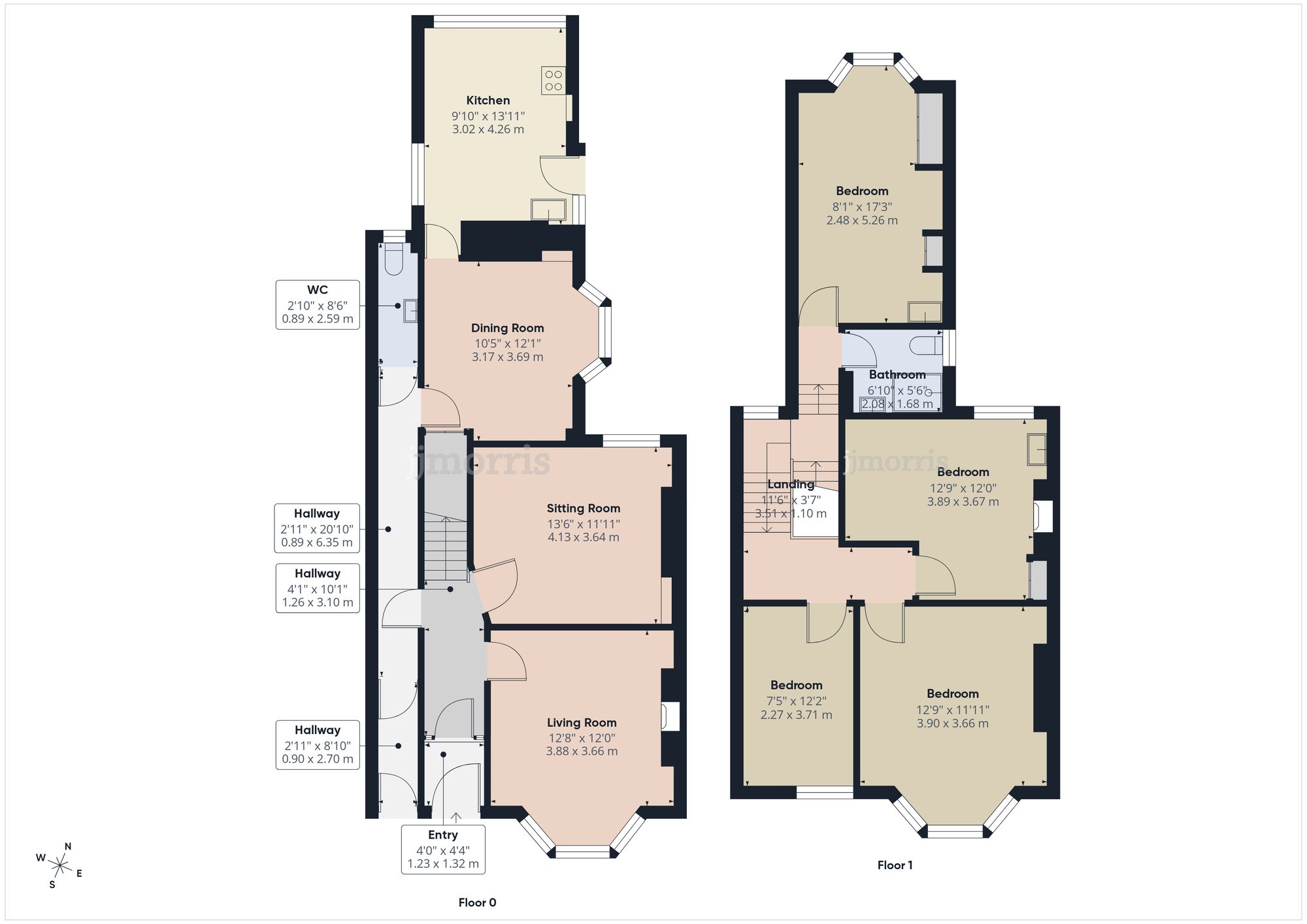 Floorplan for North Road, Cardigan, SA43