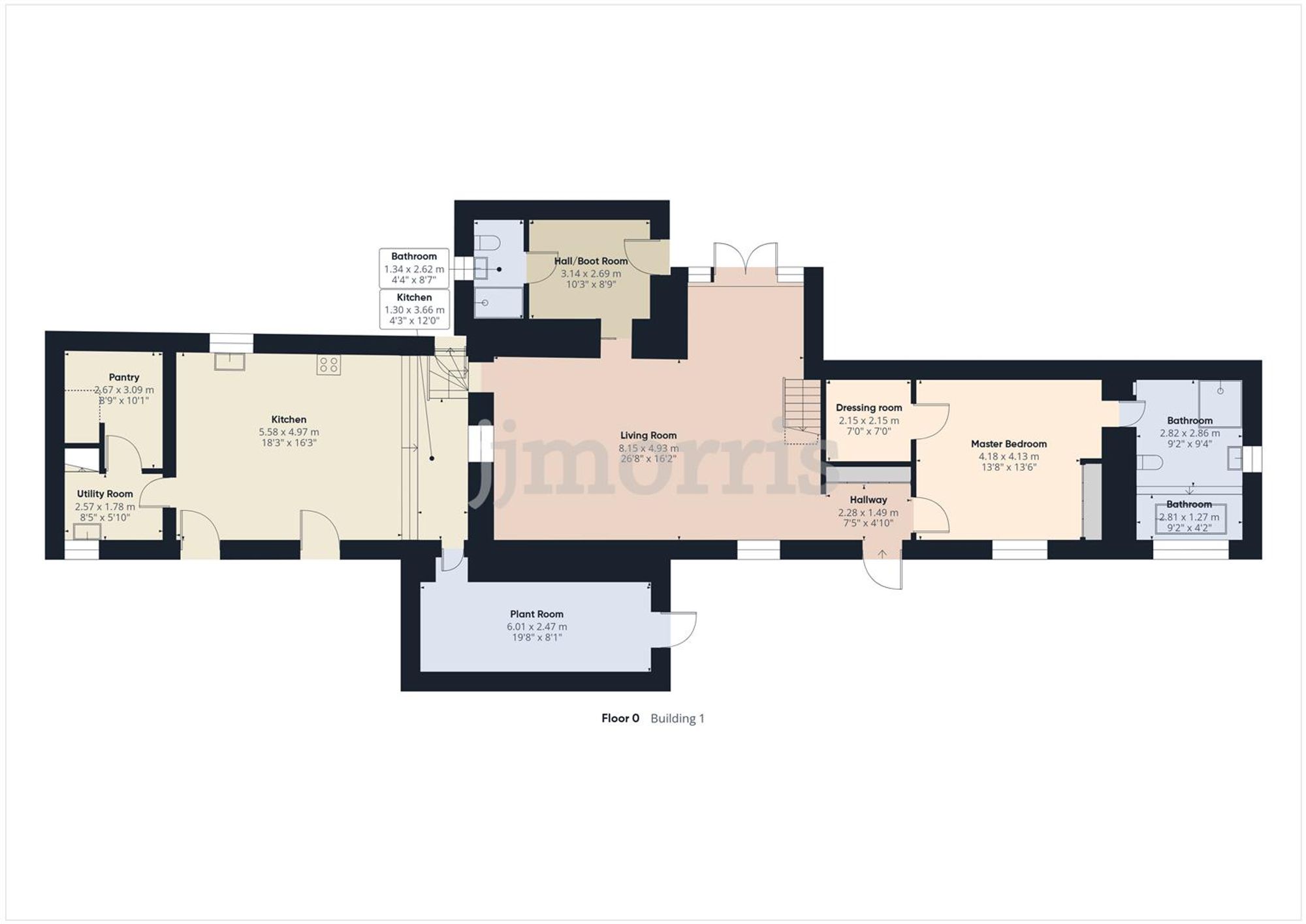 Floorplan for Lancych, Boncath, SA37
