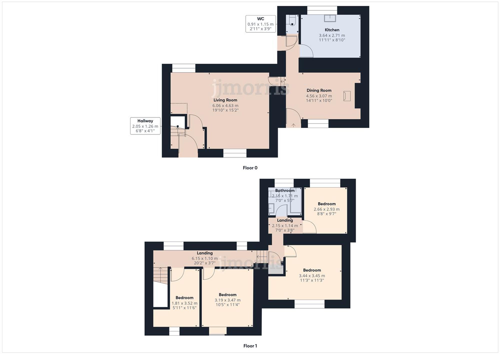 Floorplan for Long Street, Newport, SA42