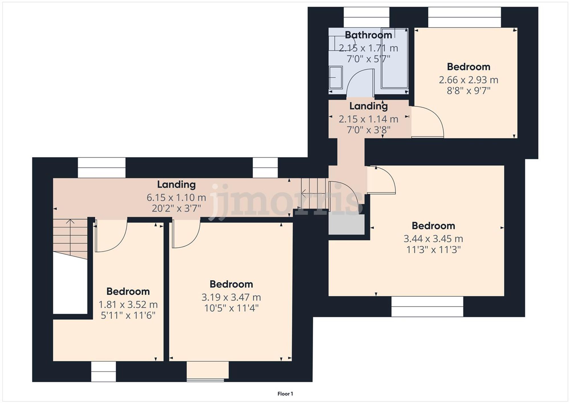 Floorplan for Long Street, Newport, SA42