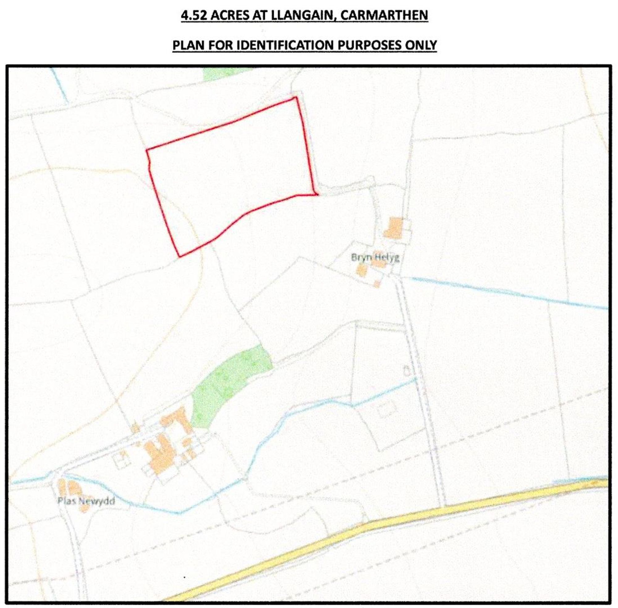 Floorplan for Llangain, Carmarthen, SA33